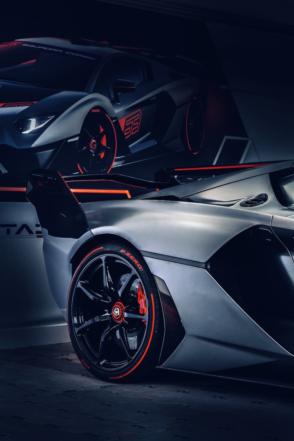 Auto sportiva grigia e nera, 1000x1500 Full HD Verticale, iPhone