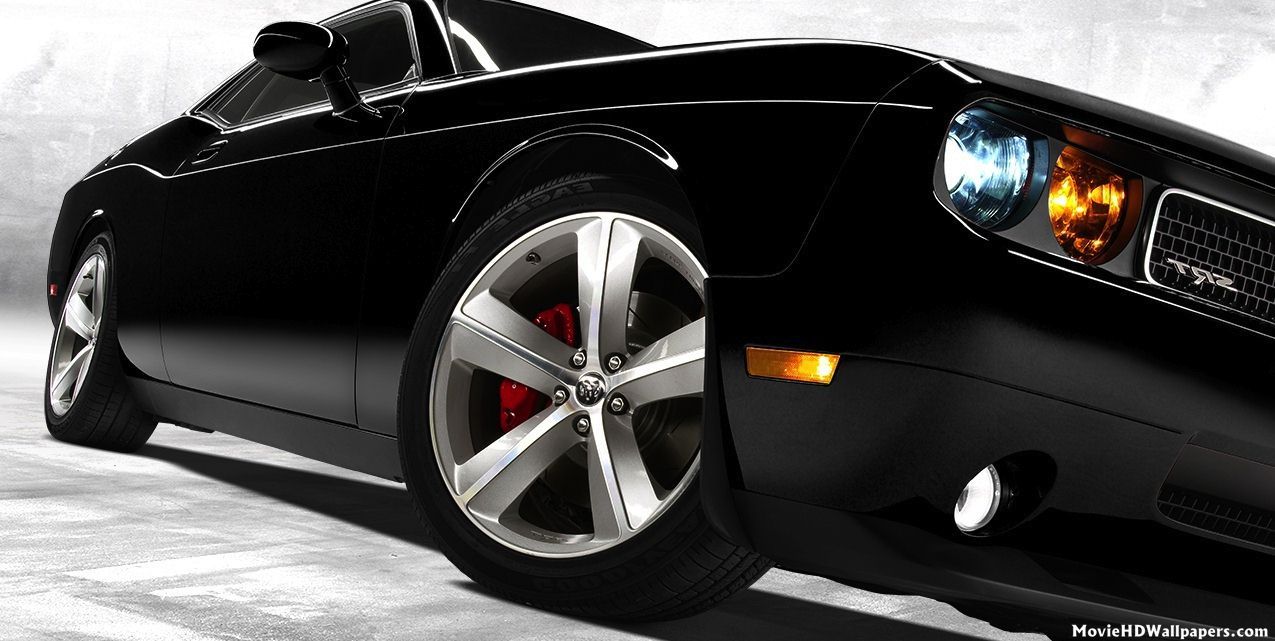 Dodge Challenger nero Fast Furious, 1275x641 HD, Desktop