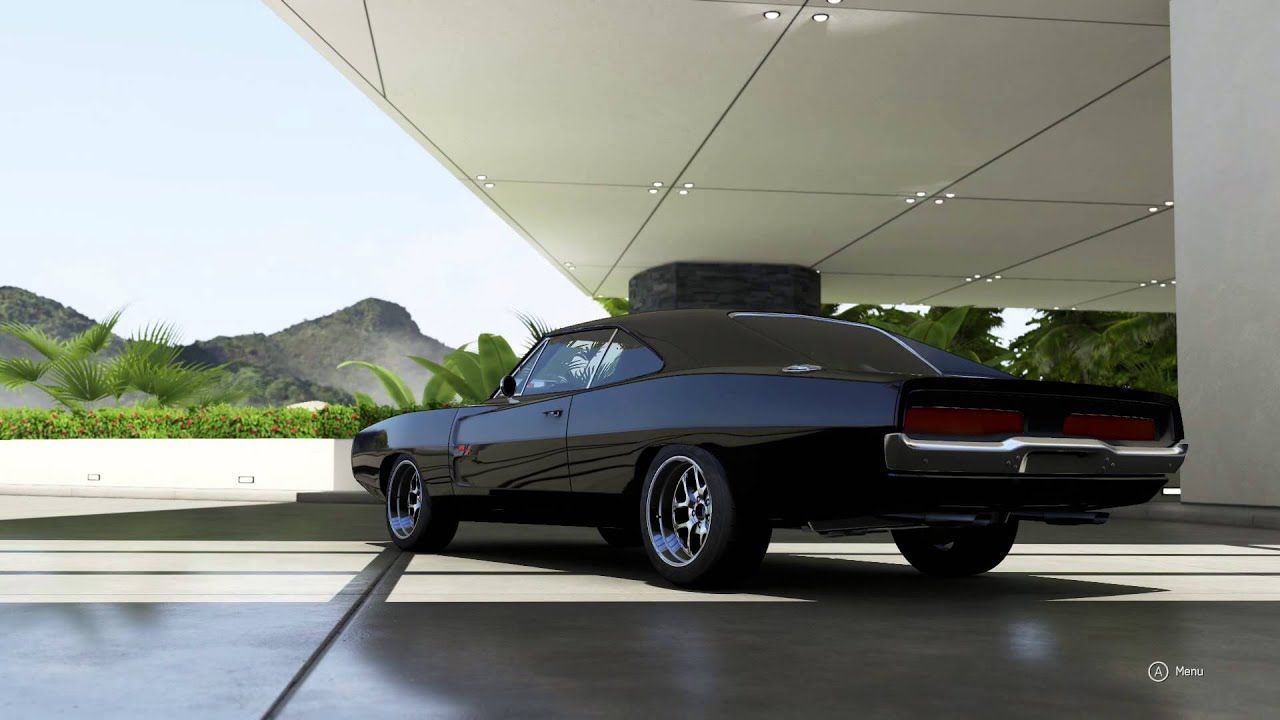 Dodge Charger nera Fast Furious, 1280x720 HD, Desktop