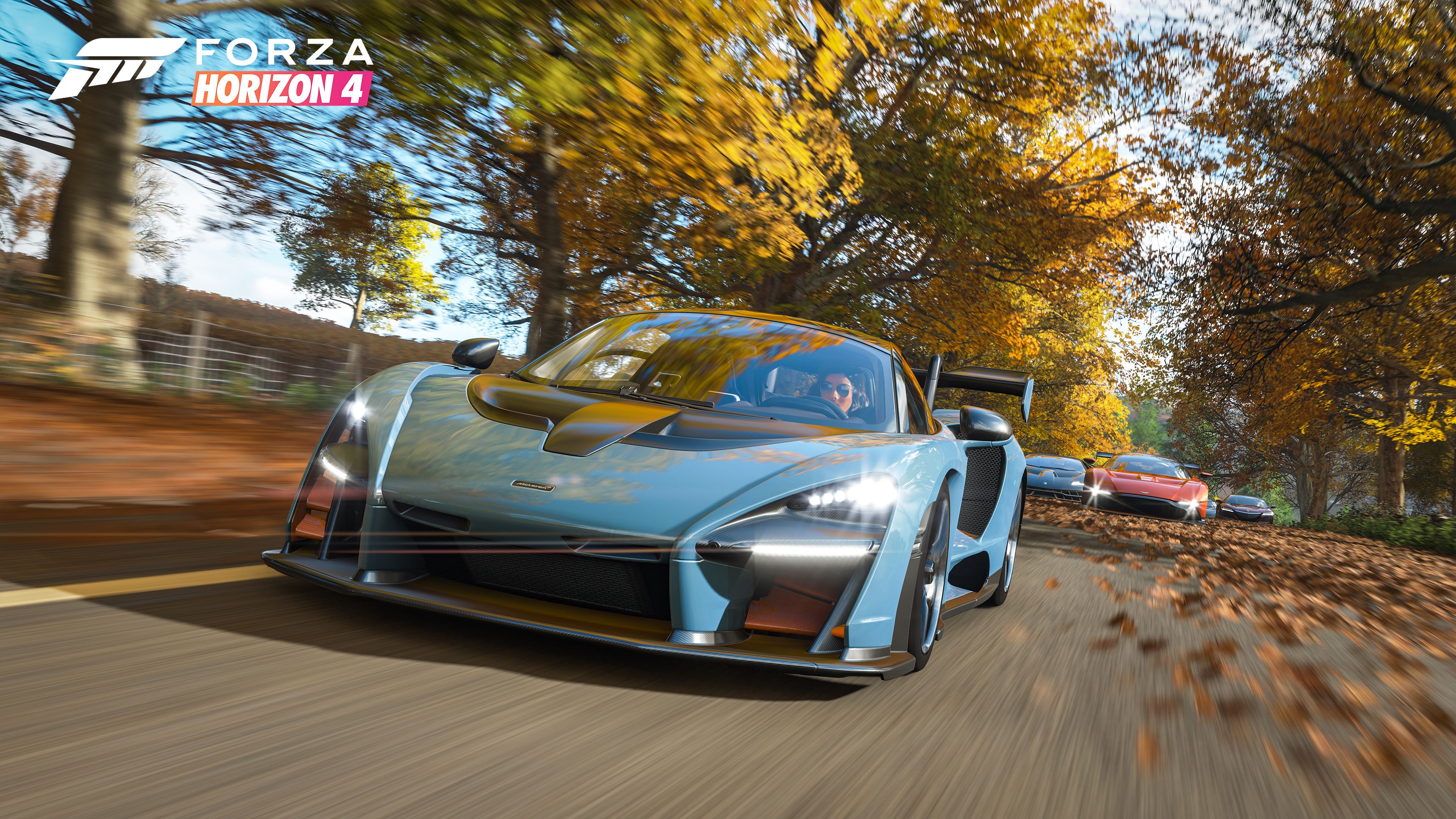 Auto sportiva McLaren Forza Horizon, supercar britannica, 3840x2160 Ultra HD, 4K TV