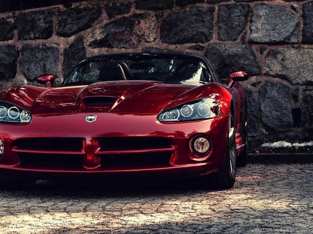 Dodge Viper rossa sportiva, 1024x768 HD, PC
