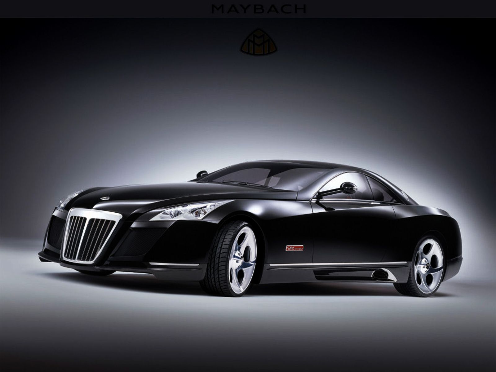 Maybach Exelero nera lusso, 1600x1200 HD, Desktop