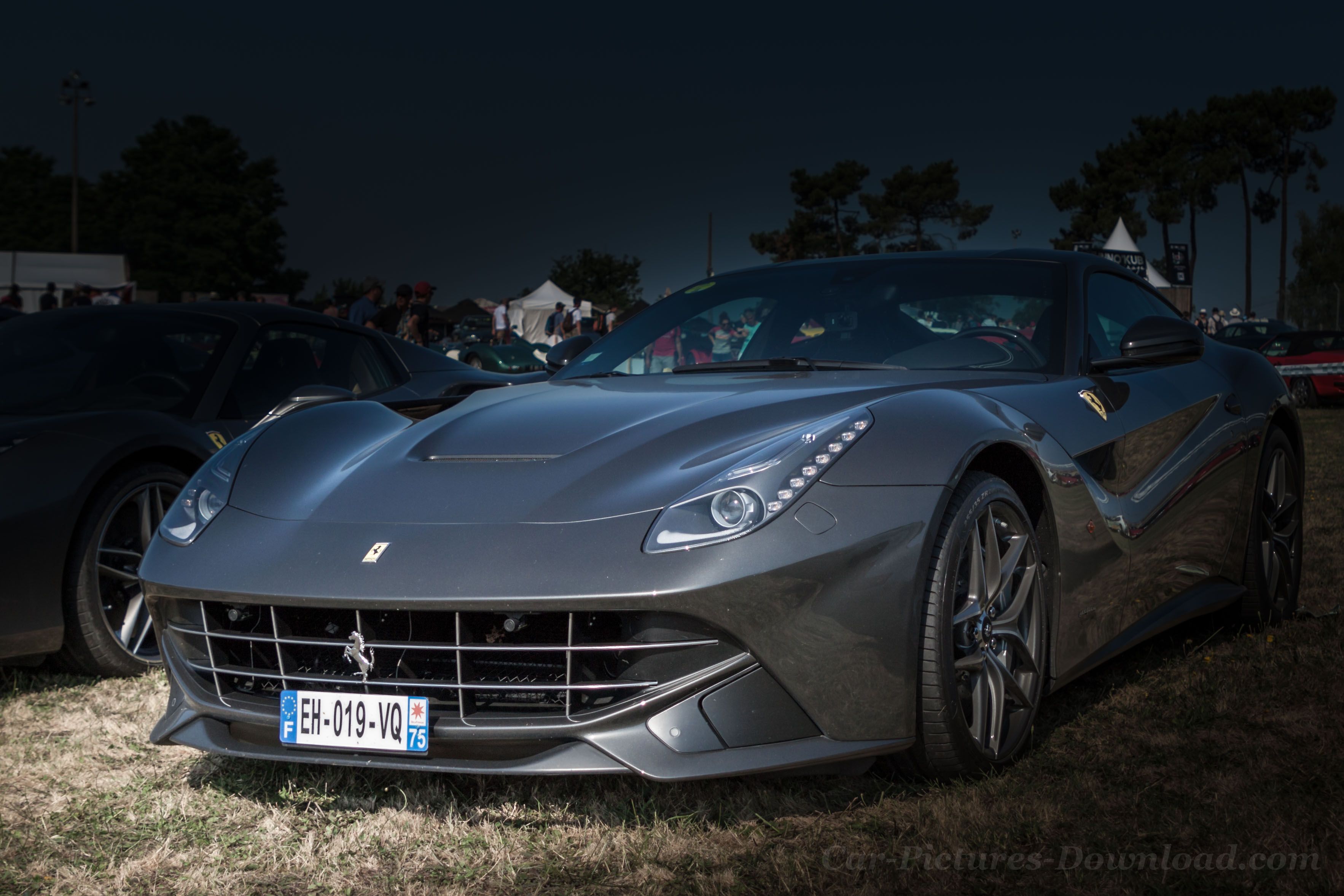 Ferrari F12 grigia notturna, Maranello, 3532x2355 2K+, Desktop