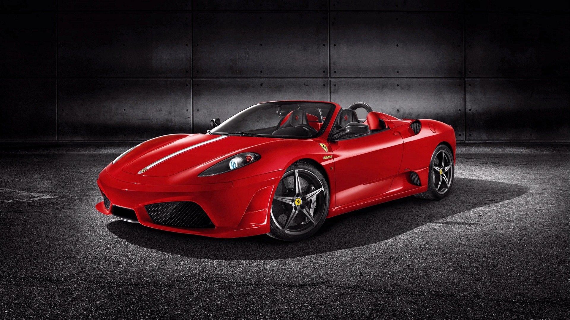 Ferrari Spider rossa, Maranello, 1920x1080 Full HD, Desktop