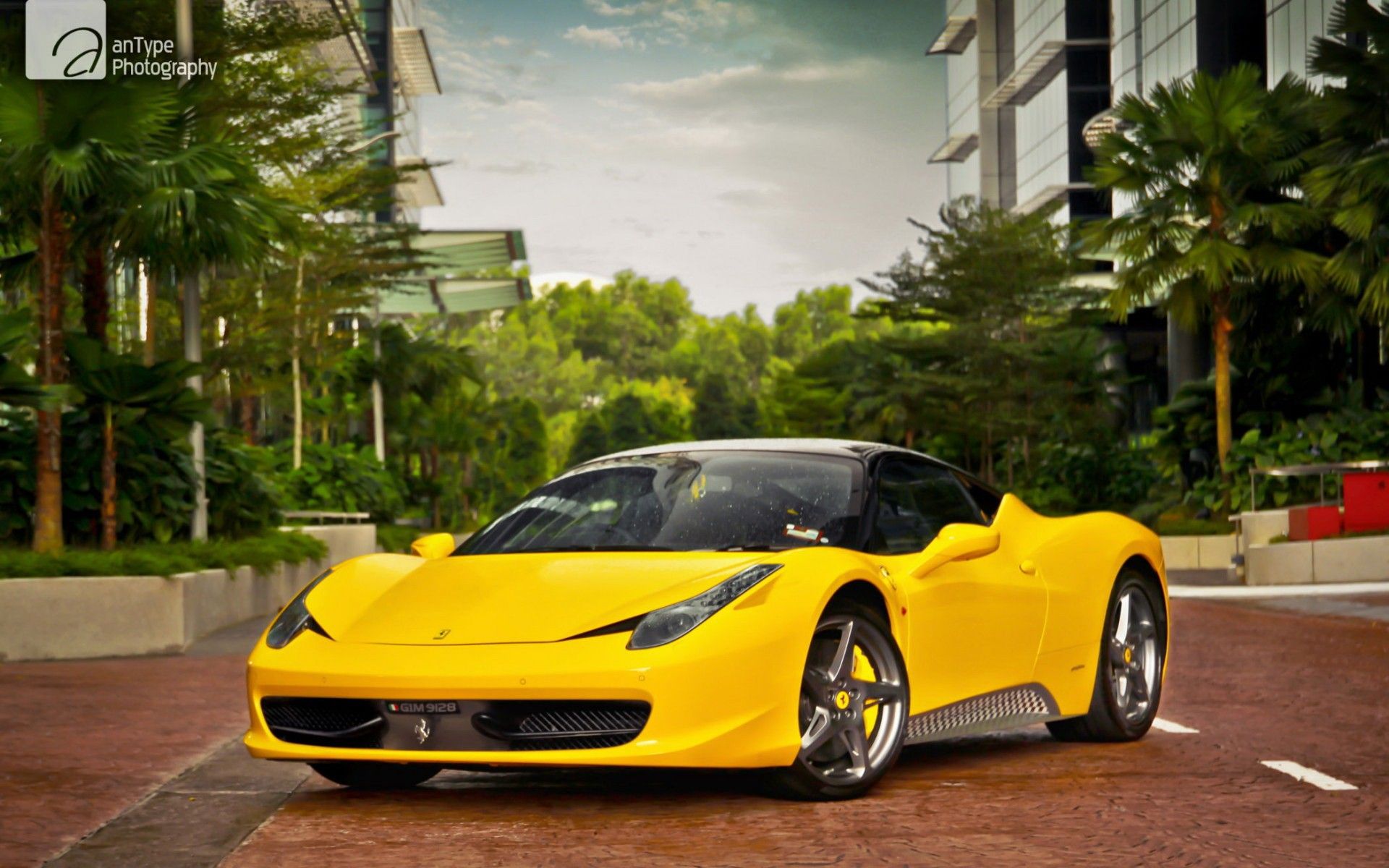 Ferrari 458 Italia gialla, 1920x1200 WUXGA, Desktop