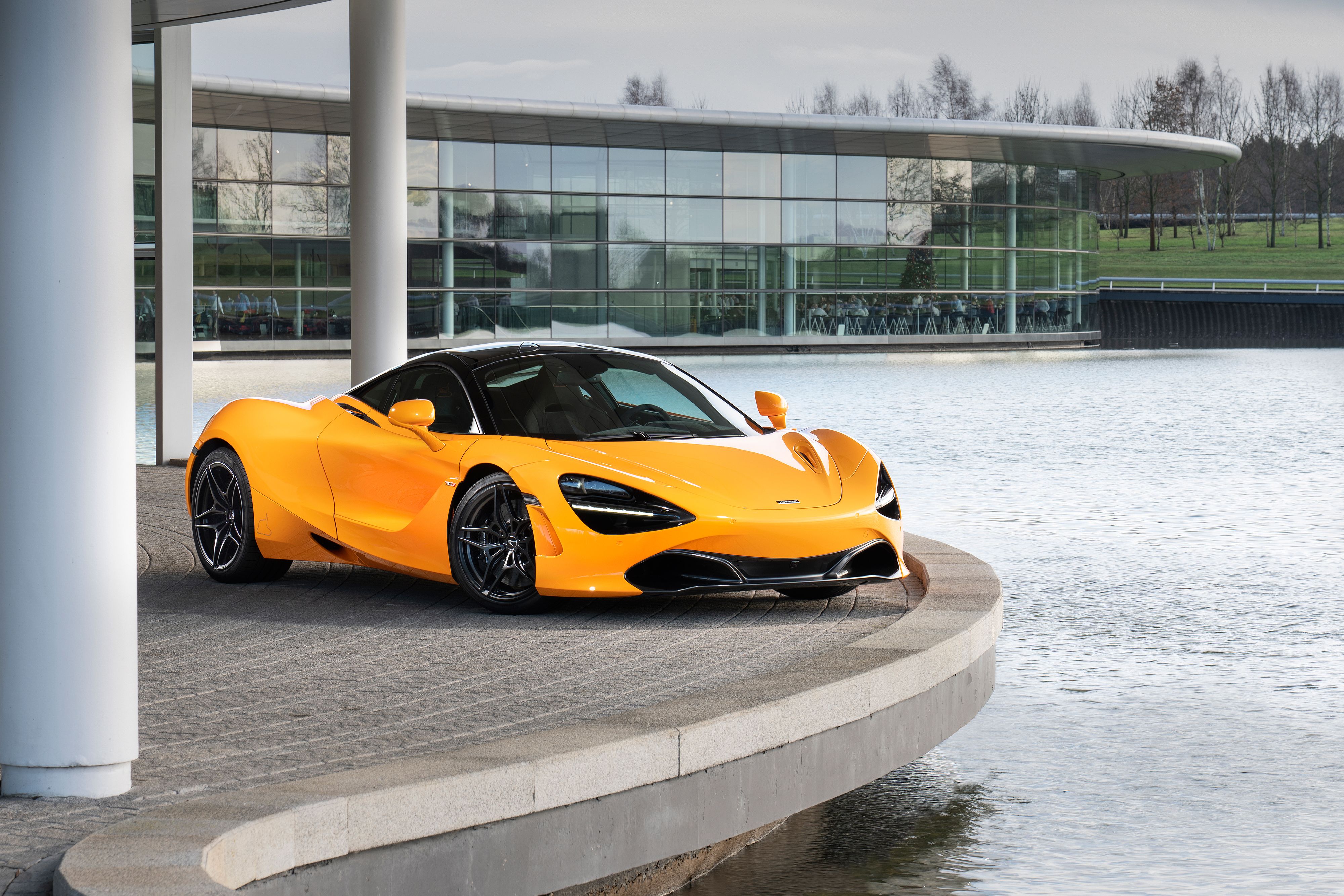 McLaren 720S gialla supercar, supercar britannica, 4000x2667 UHD, PC 4K