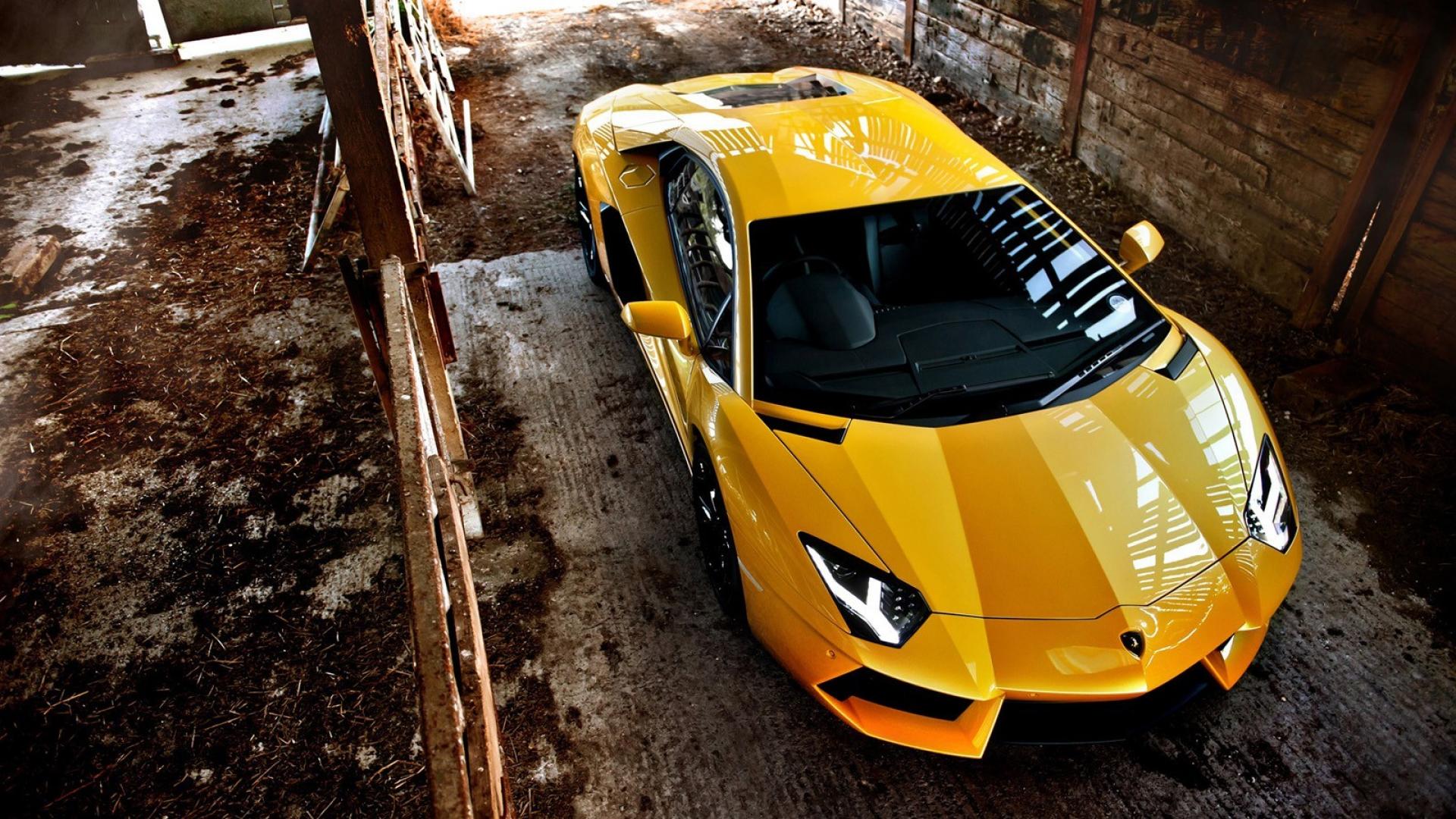 Lamborghini Aventador gialla, 1920x1080 Full HD 1080p, PC Desktop
