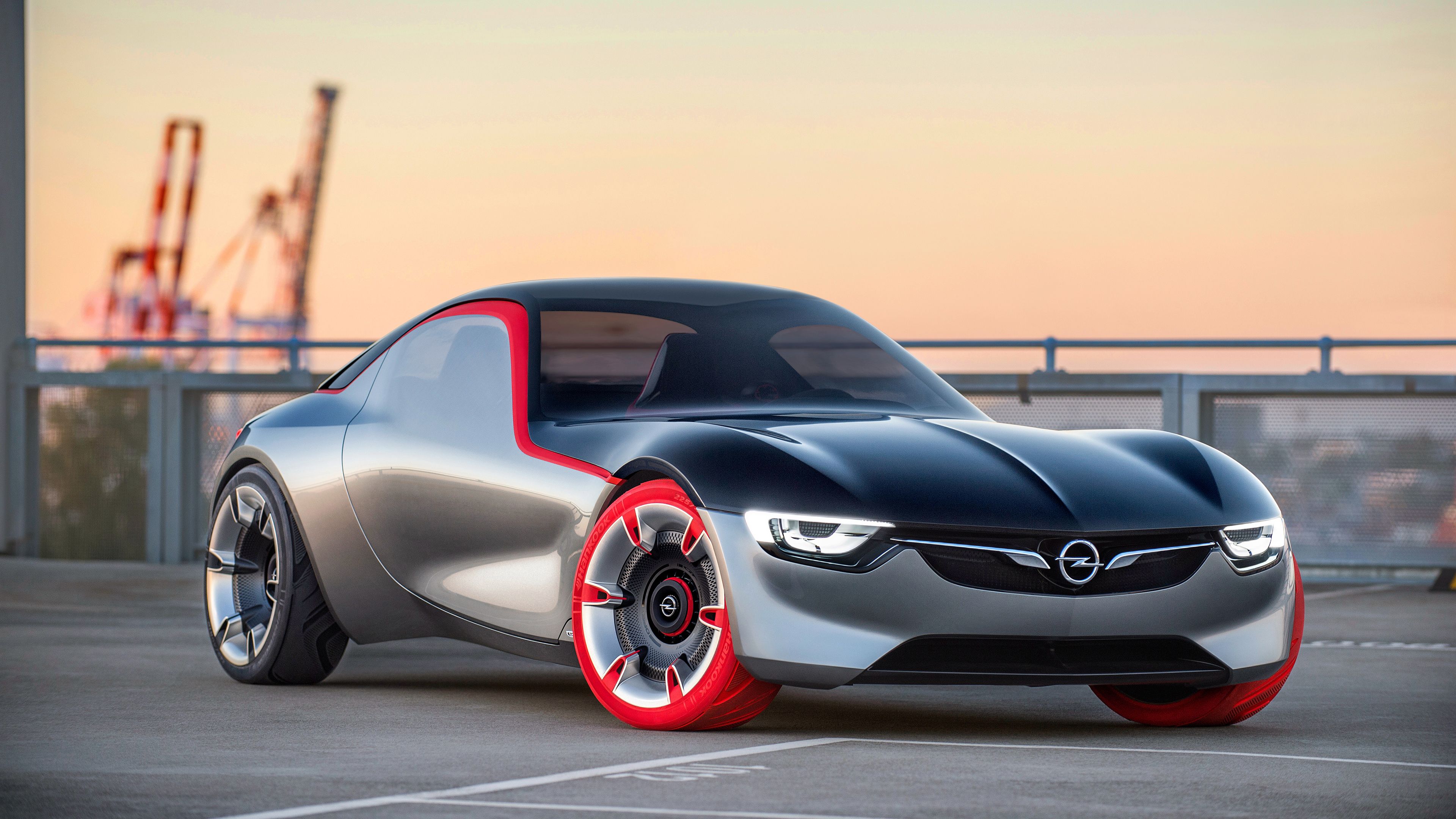 Opel GT Concept auto sportiva, 3840x2160 4K Ultra HD, Monitor 4K