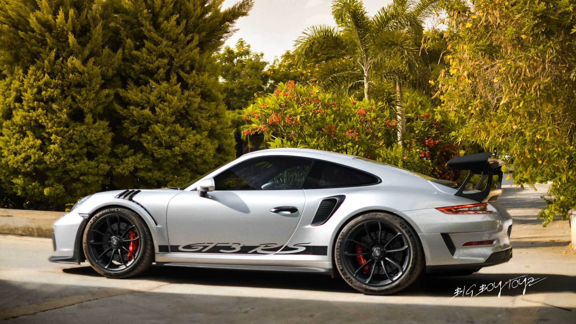 Porsche 911 GT3 bianca, sportiva tedesca, 1920x1080 Full HD, Desktop