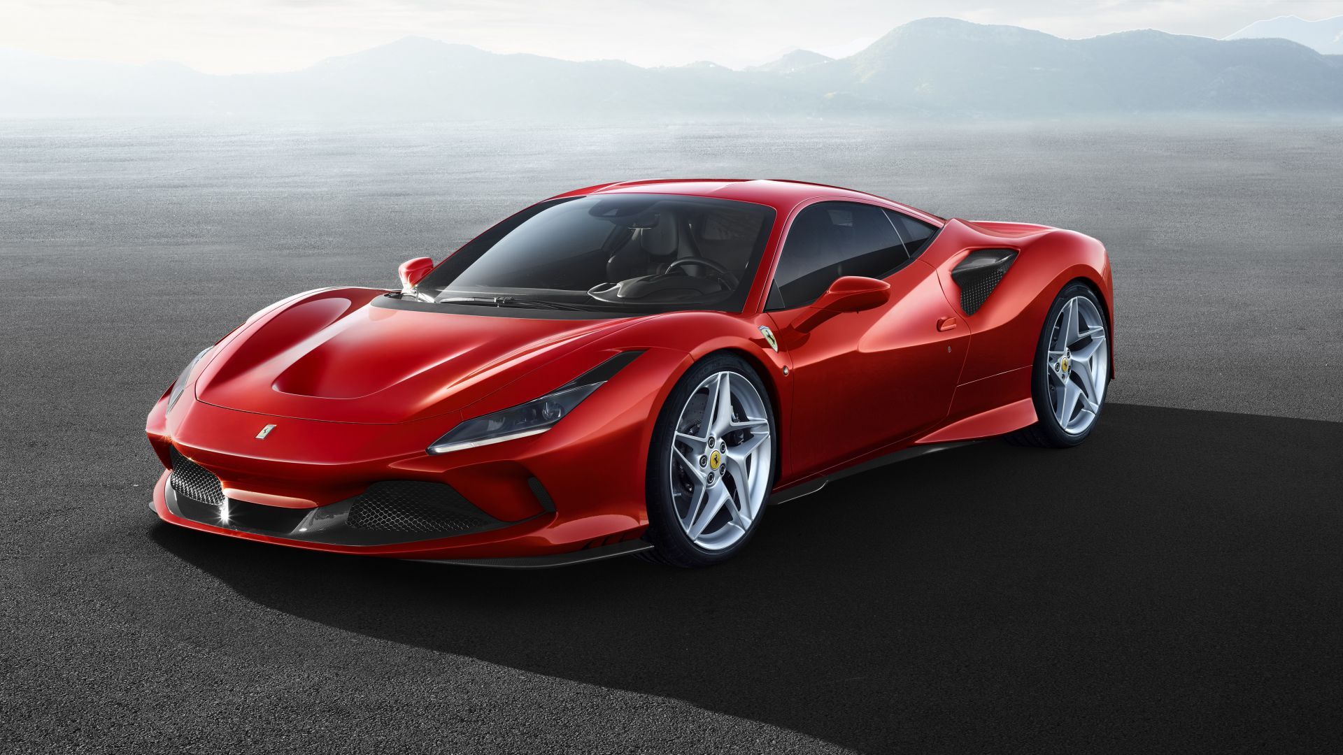 Ferrari F8 Tributo rossa, supercar italiana, 1920x1080 Full HD 1080p, Desktop