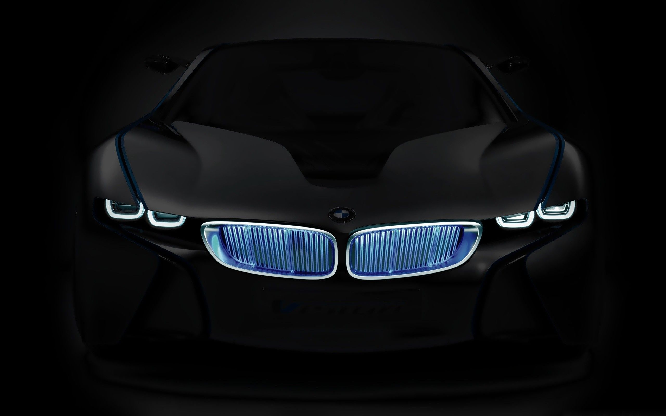 BMW auto nera scura, 2560x1600 2K, Laptop