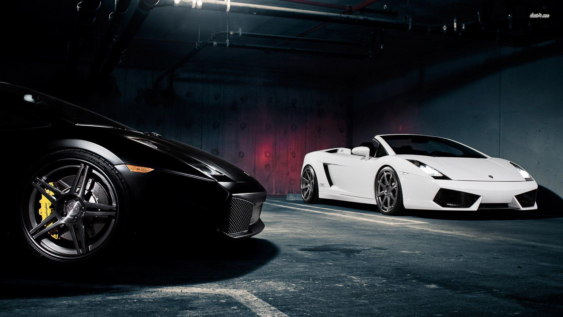 Lamborghini nera e bianca, 1920x1080 Full HD 1080p, PC Desktop