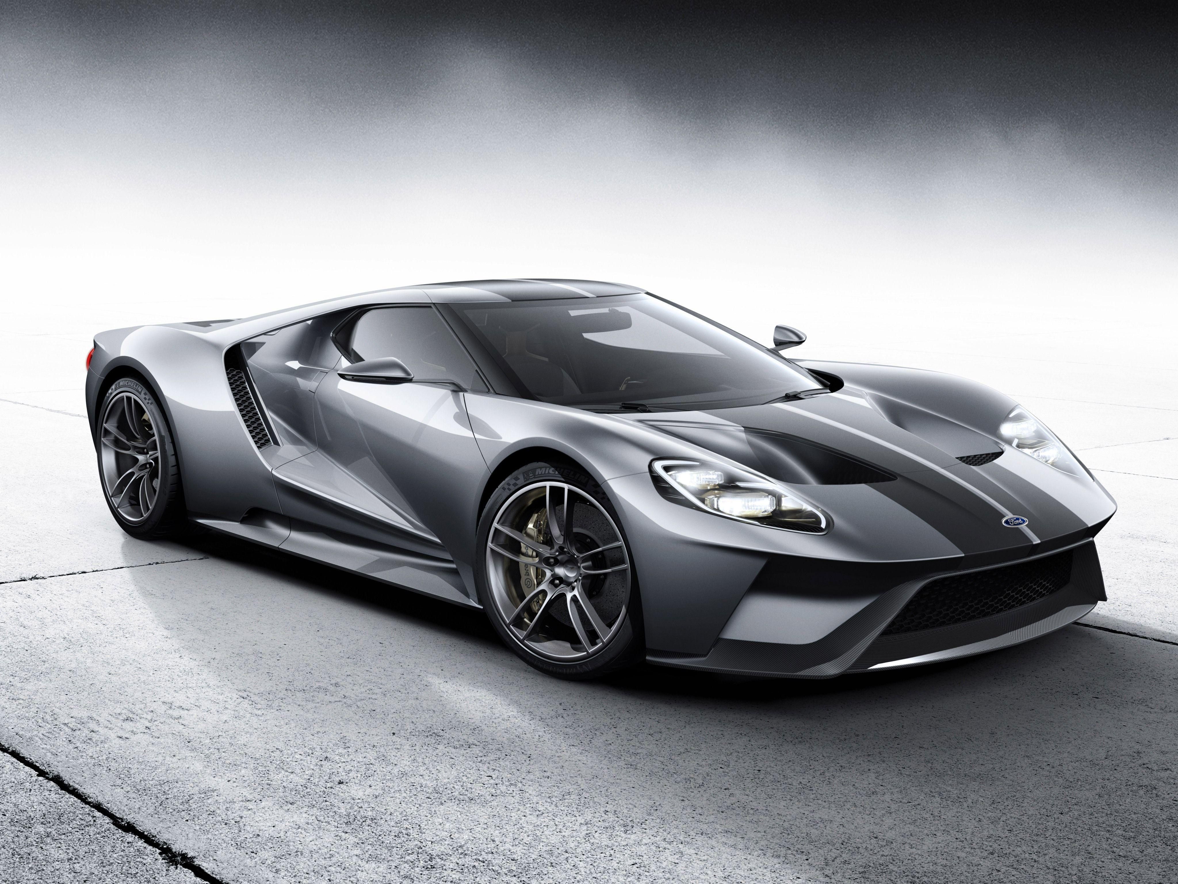 Ford GT grigia sportiva, 4096x3072 4K, Desktop 4K