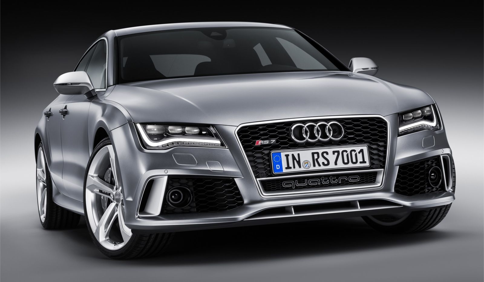 Audi RS7 grigia sportiva, 1600x933 HD Ready, PC