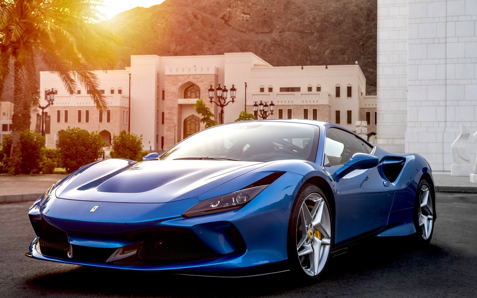 Ferrari F8 Tributo blu, 1920x1200 WUXGA, iMac