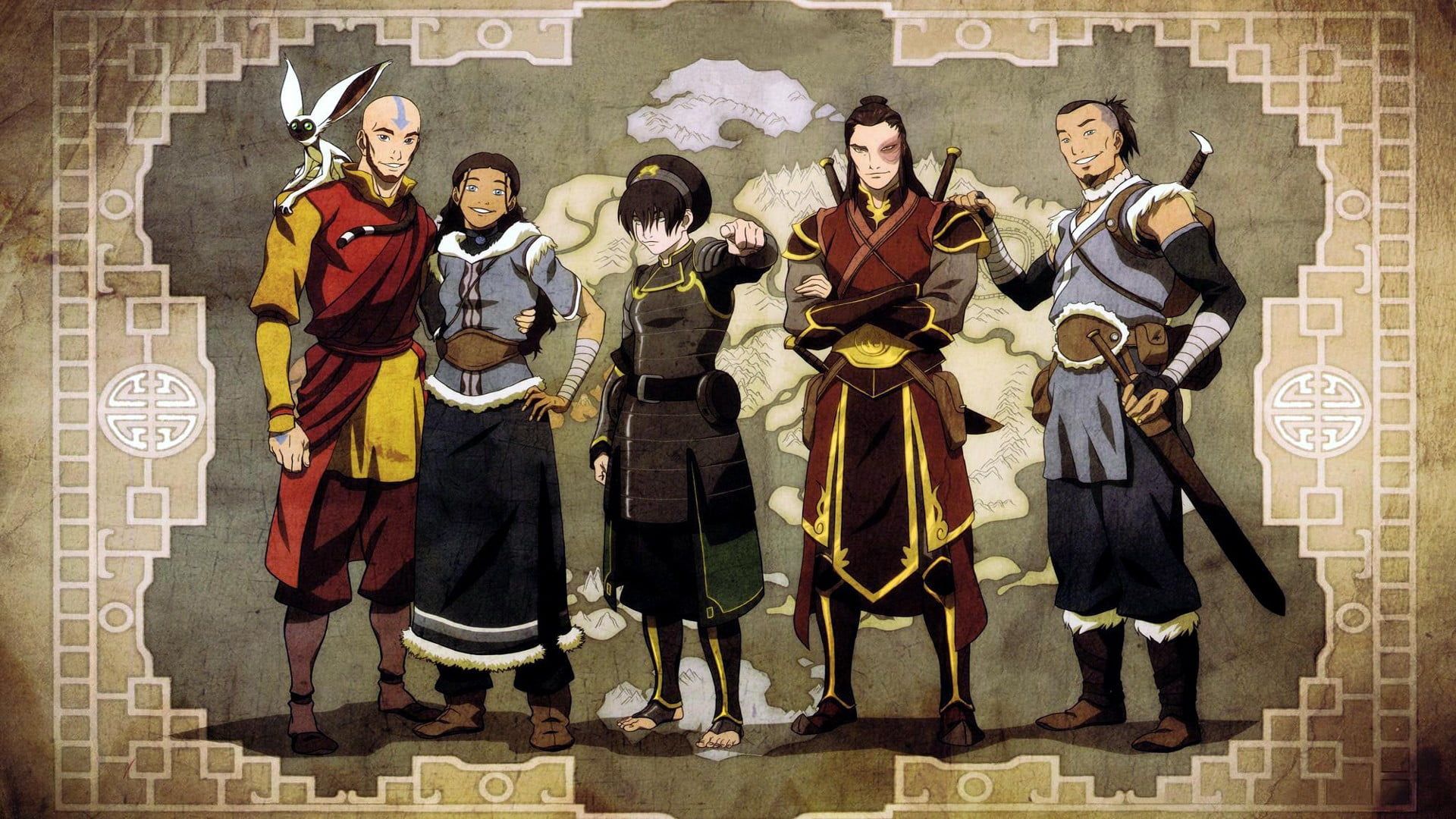 Personaggi Avatar l'Ultimo Dominatore, 1920x1080 Full HD 1080p, Desktop