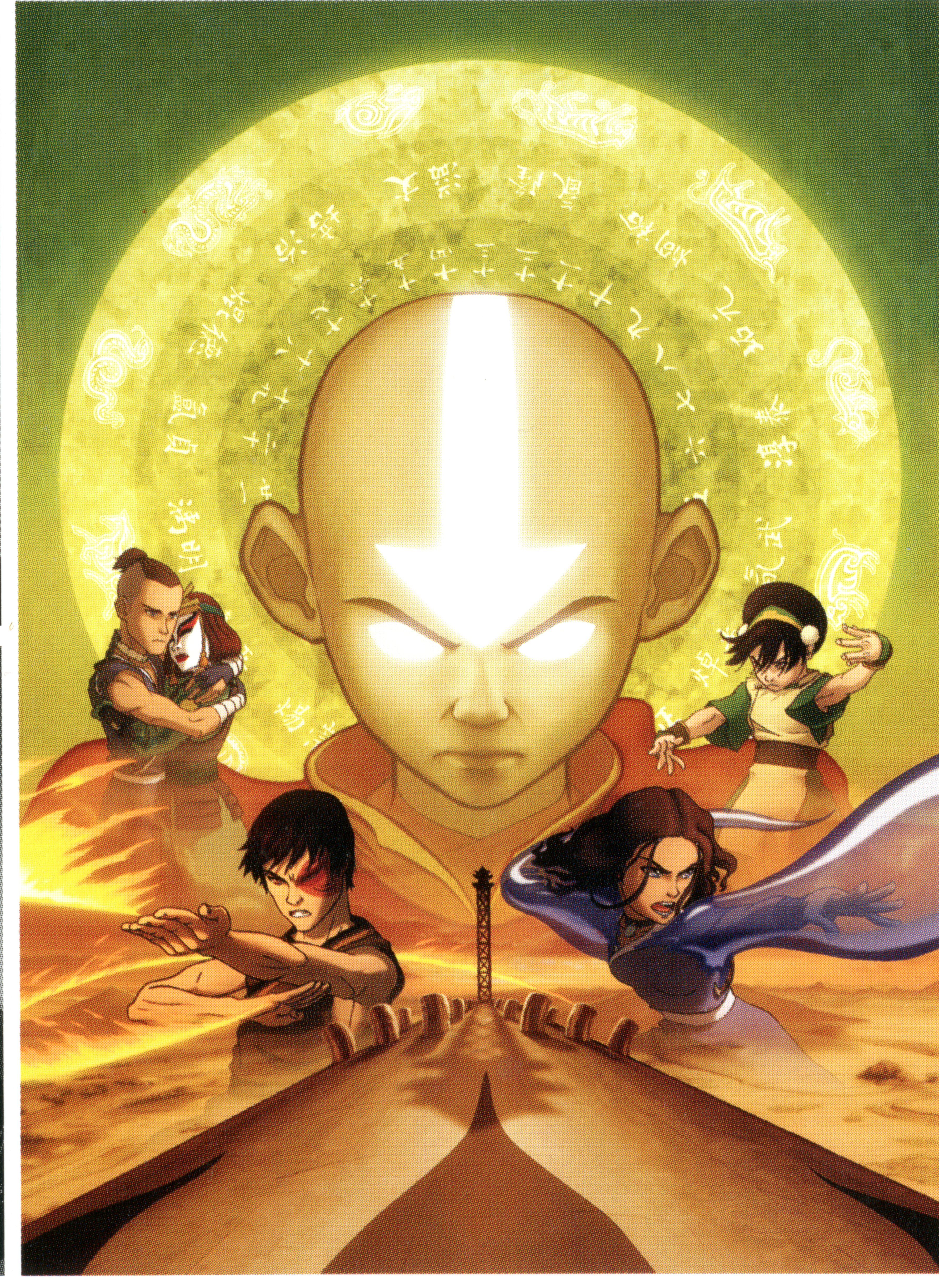 Aang e i suoi amici Avatar, 3568x4894 Verticale, POCO