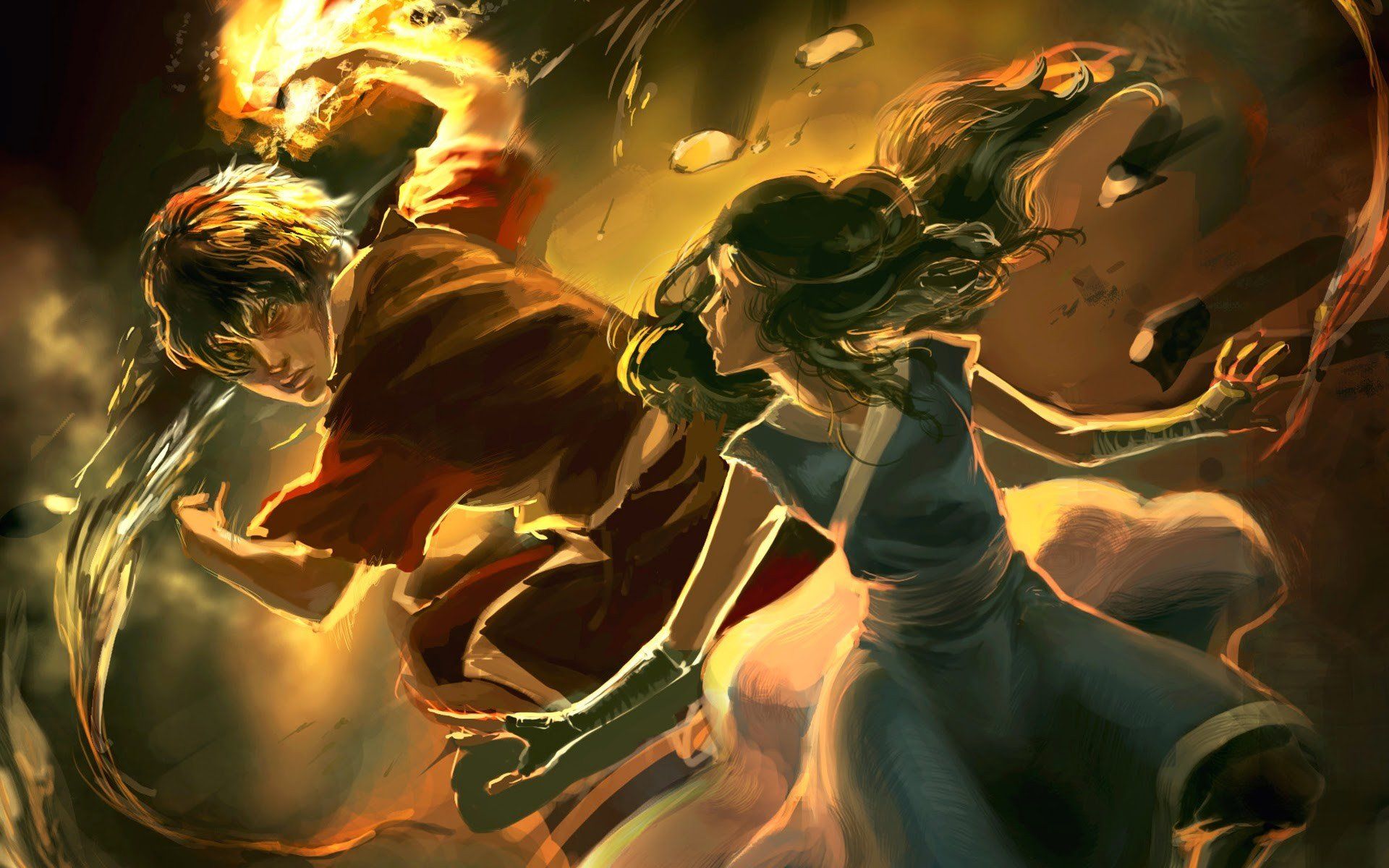Avatar Last Airbender personaggi gruppo, 1920x1080 Full HD 1080p, PC