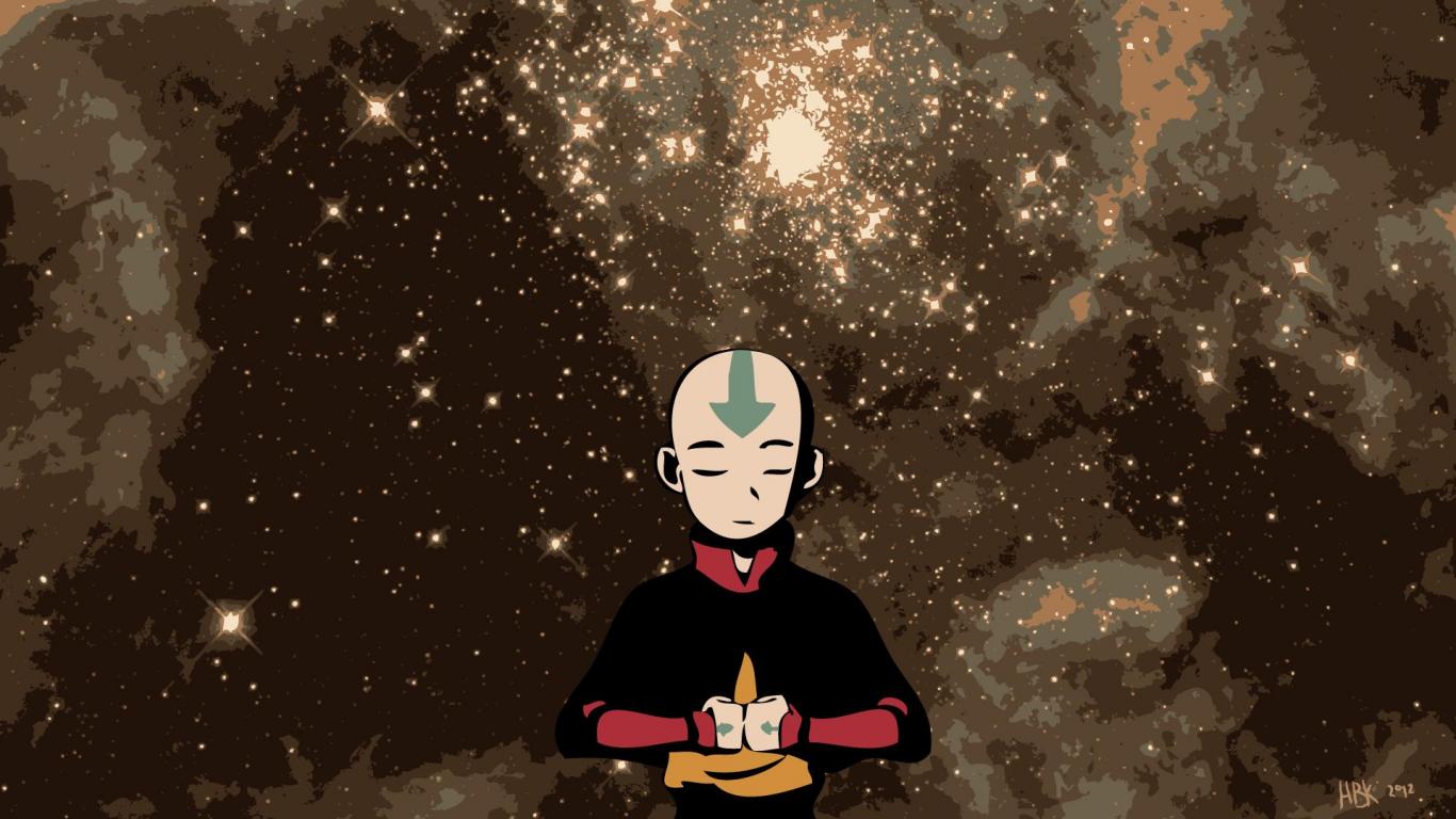 Avatar simboli quattro elementi, 1080x2160 Verticale, Mobile