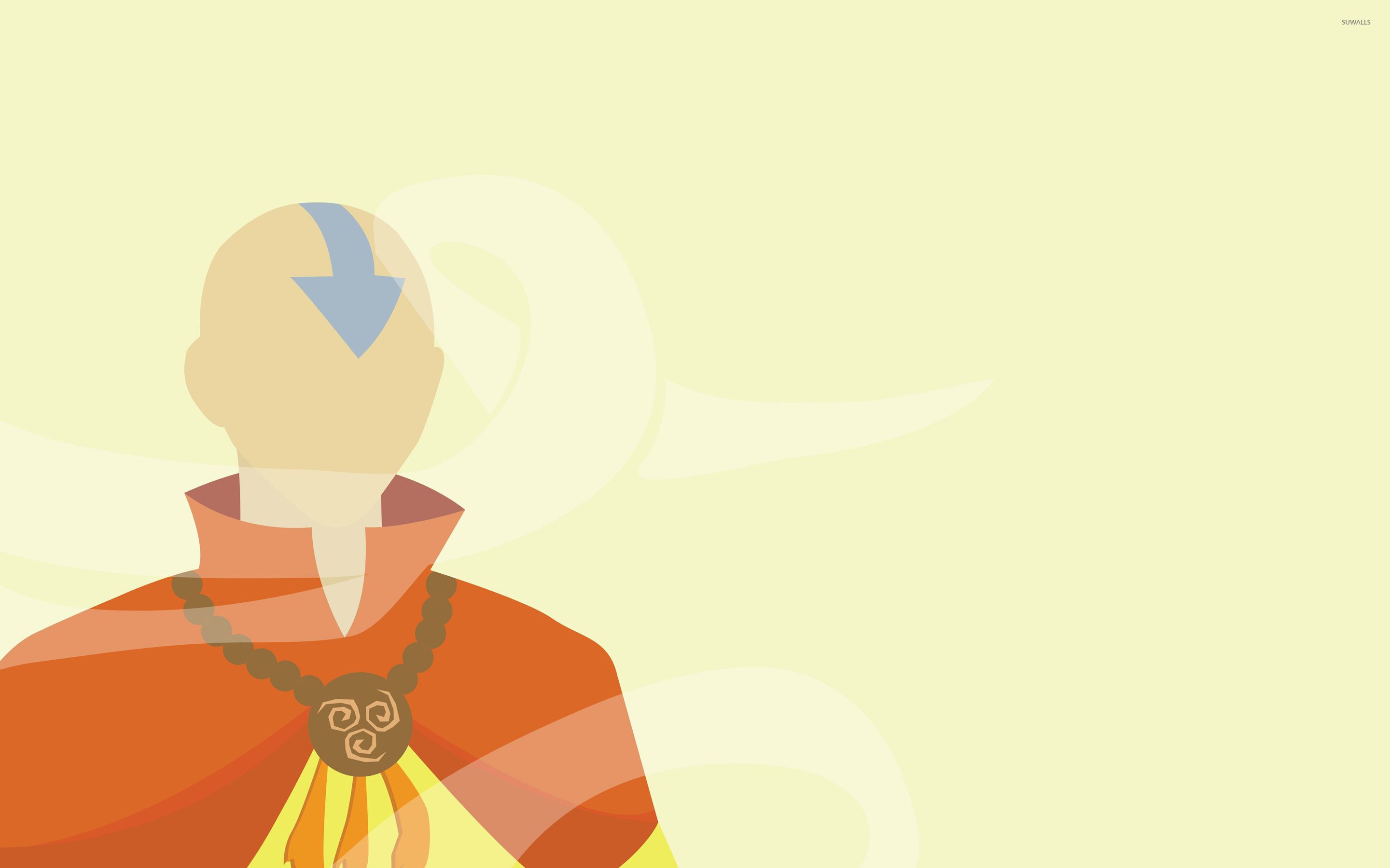 Aang in meditazione, Avatar, 1366x768 HD, Desktop