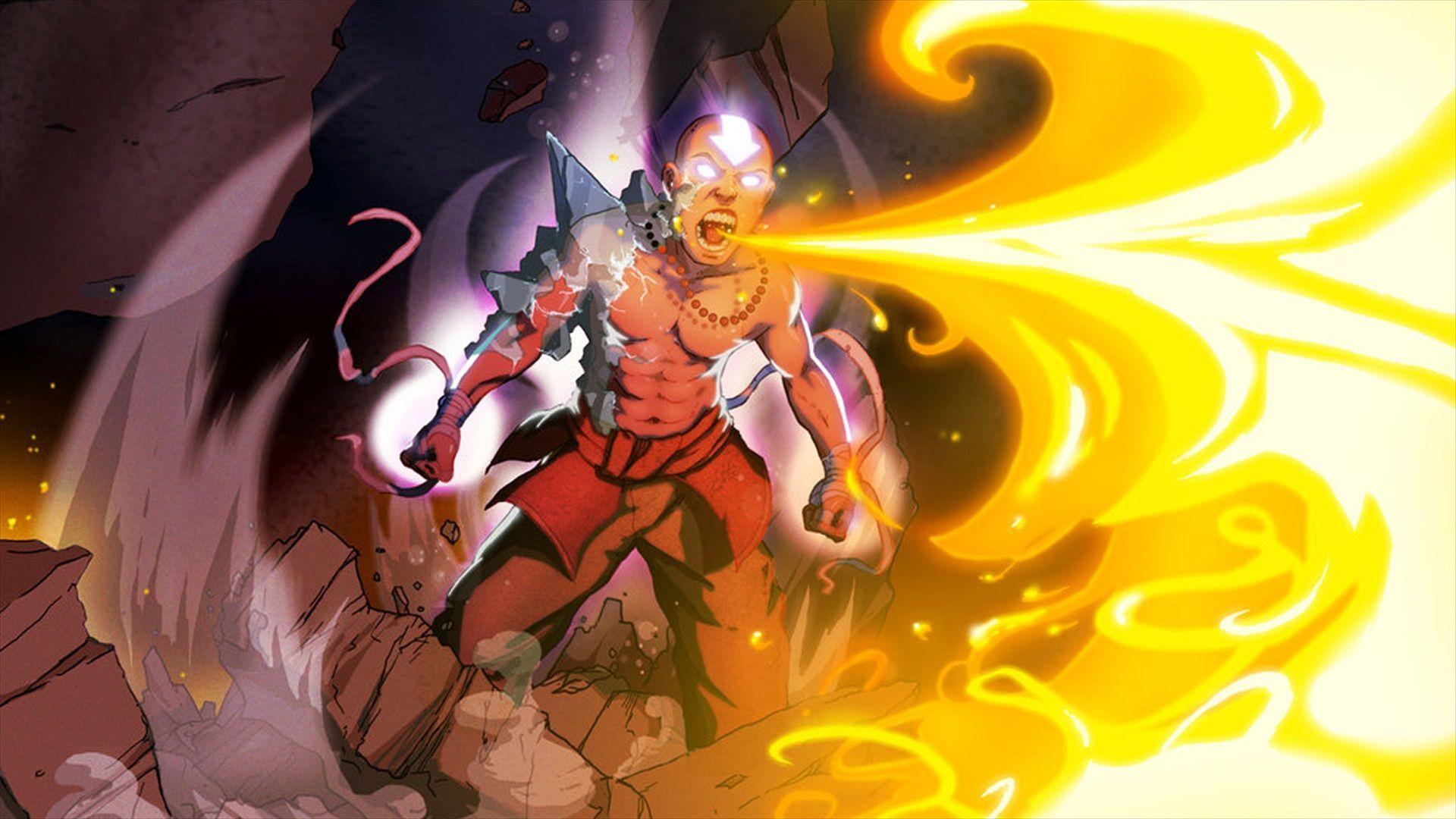 Aang stato Avatar energia, 1920x1080 1080p, PC Desktop