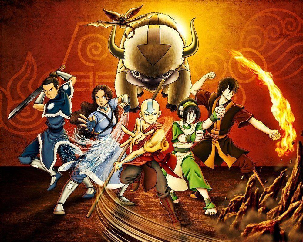 Avatar Aang gruppo personaggi, 999x799 HD, PC