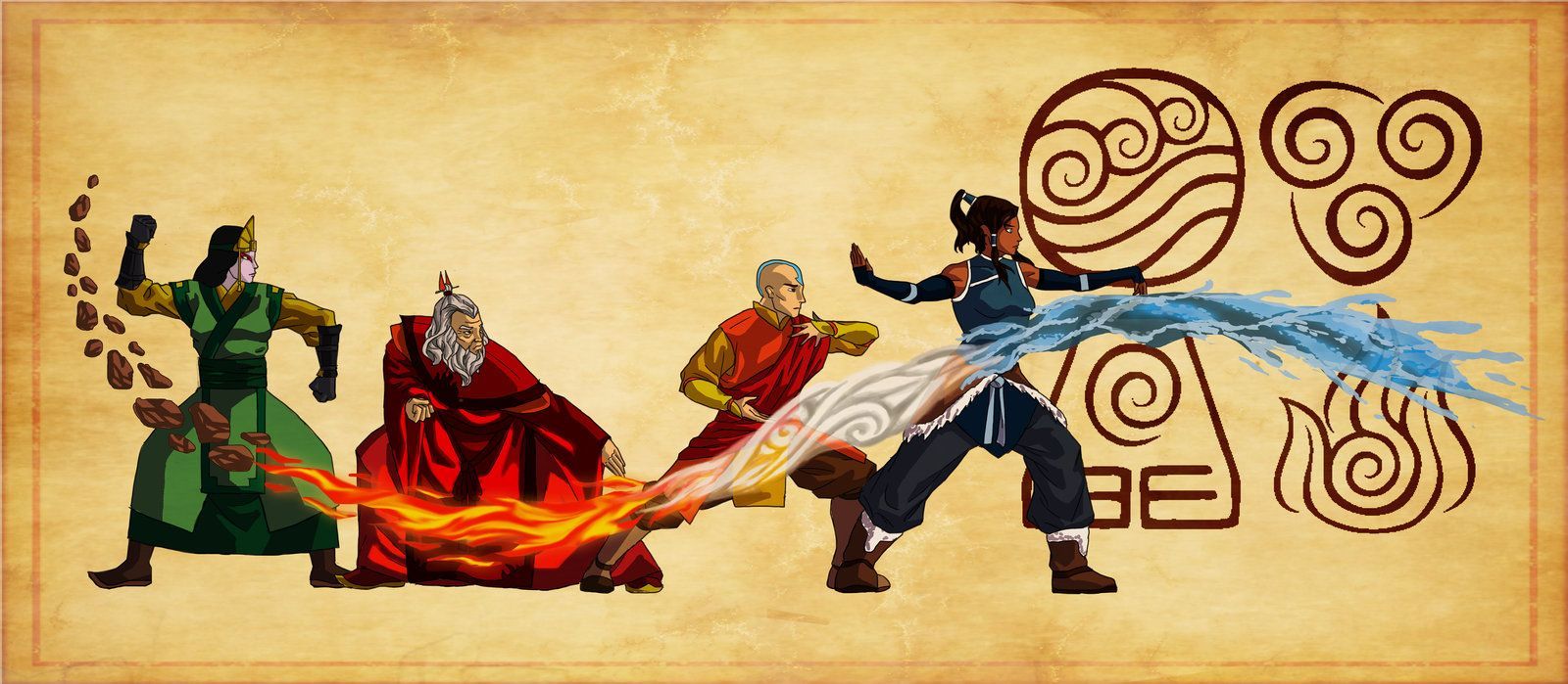 Star Wars stile Avatar Airbender, saga fantascientifica, 1920x1080 Full HD 1080p, Desktop