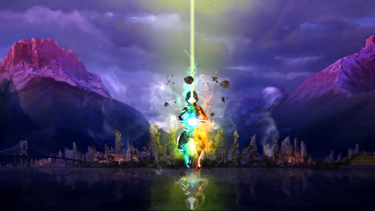 Avatar Aang stato avatar montagne, 1280x720 720p, PC