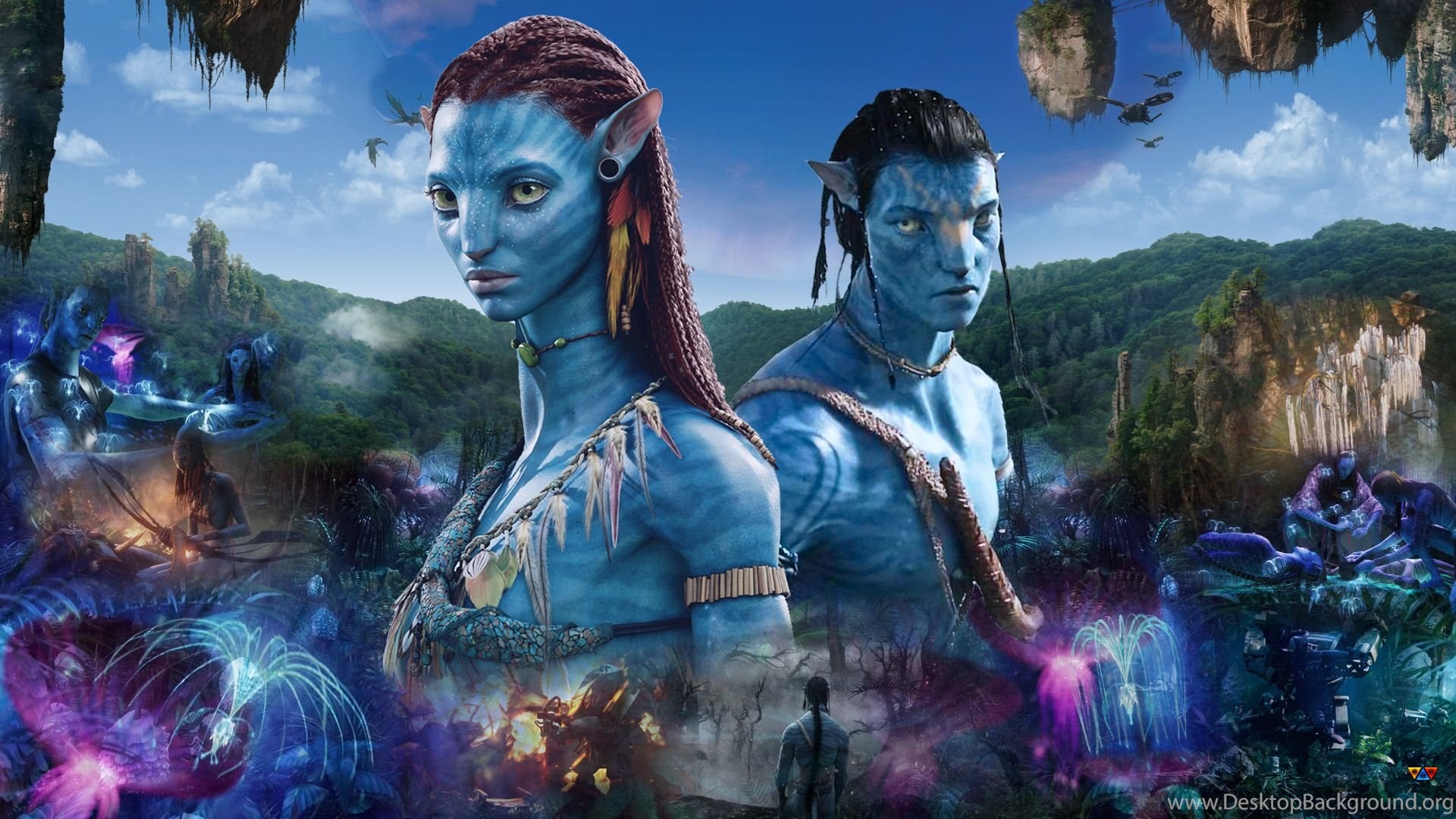 Personaggi Avatar Na'vi blu, 1920x1080 Full HD, PC Desktop