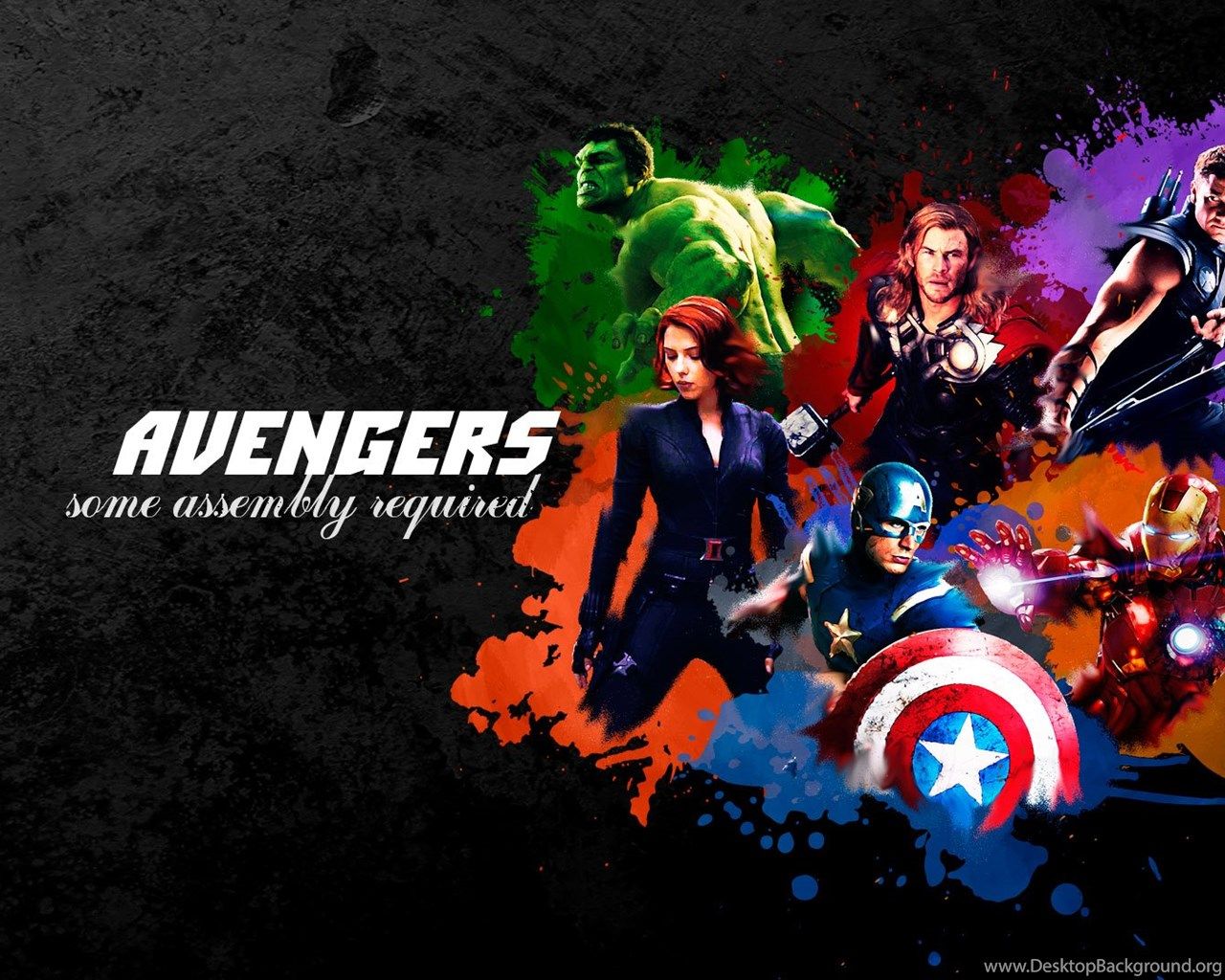 Personaggi animati Avengers colorati, 1280x1024 HD, Desktop