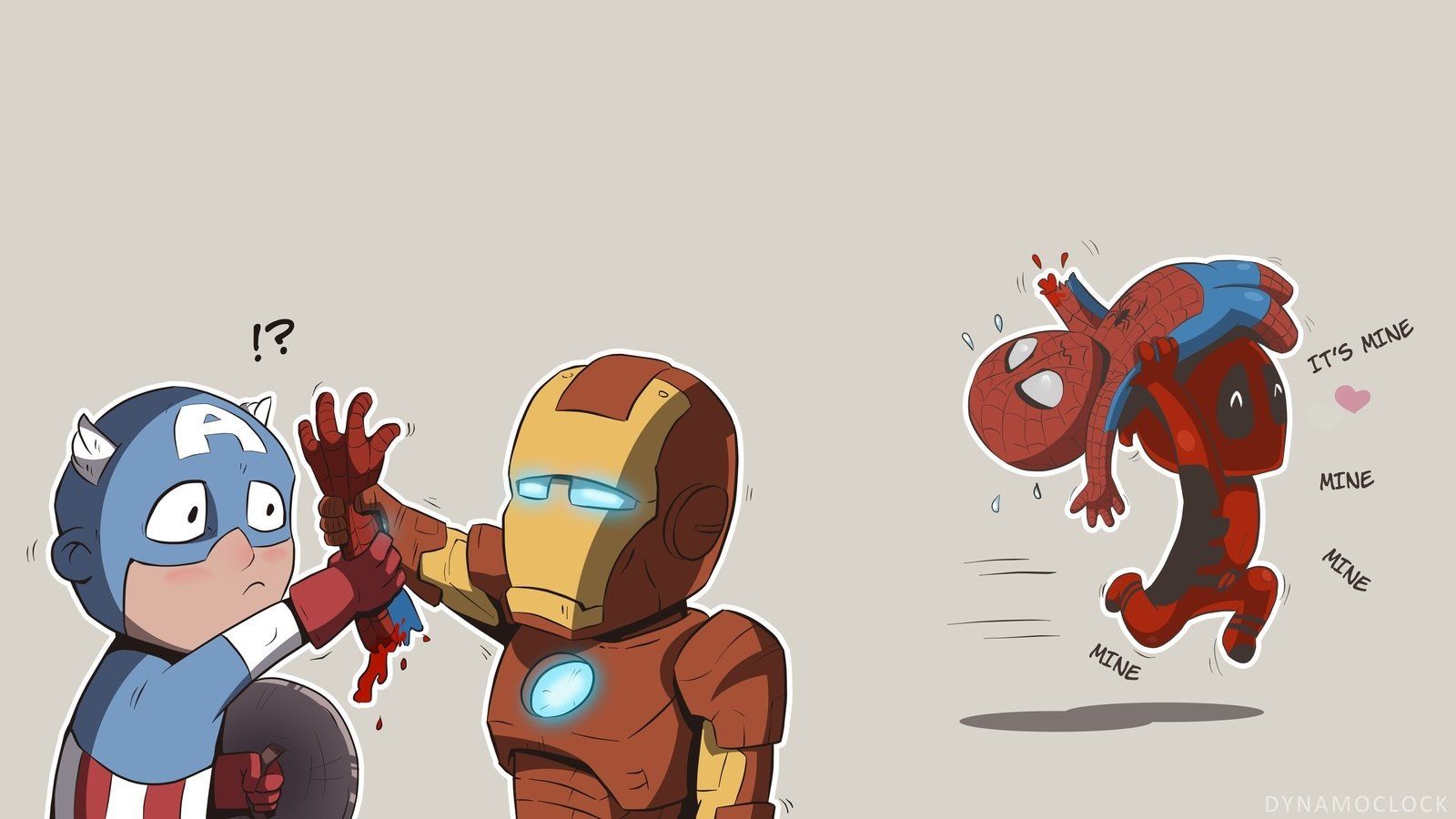 Captain America, Iron Man, Spider-Man animati, Uomo Ragno, 1600x900 HD Ready, Desktop
