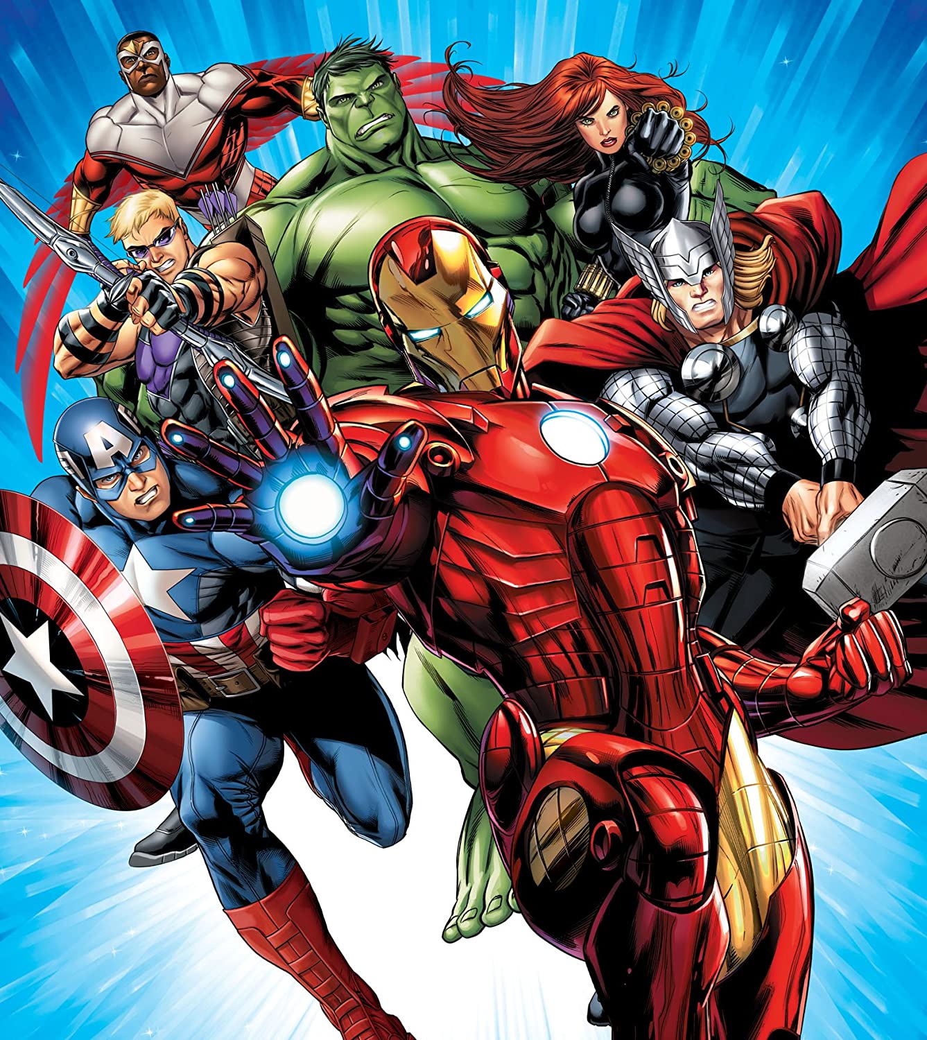 Personaggi Avengers animati Marvel, 1337x1500 Full HD Verticale, Smartphone