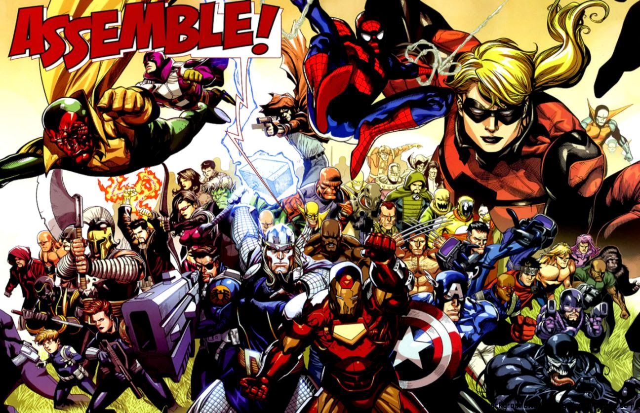 Avengers animati gruppo eroi, 1296x837 HD, Desktop