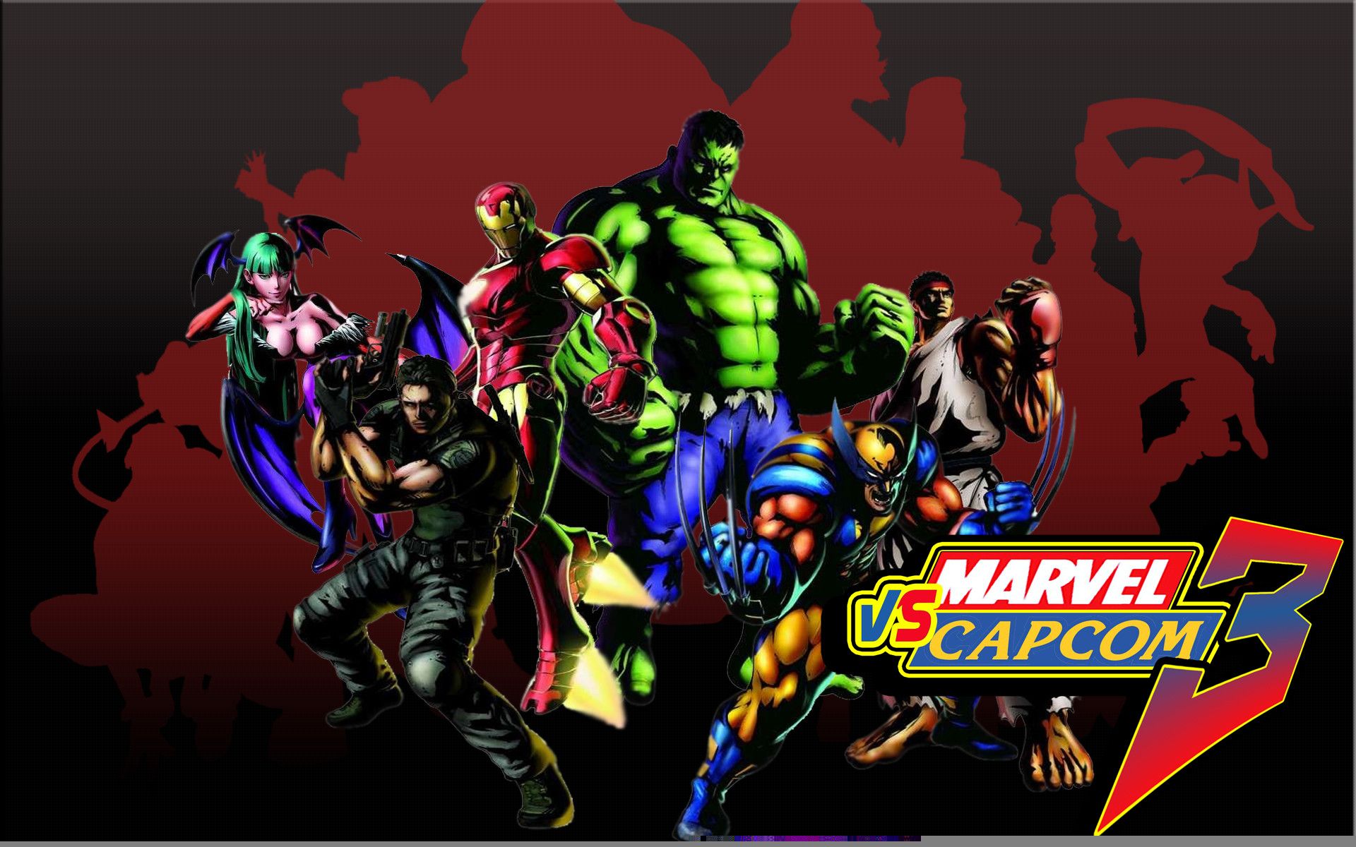 Marvel vs Capcom 3 personaggi, 1920x1200 Full HD+ WUXGA, Laptop
