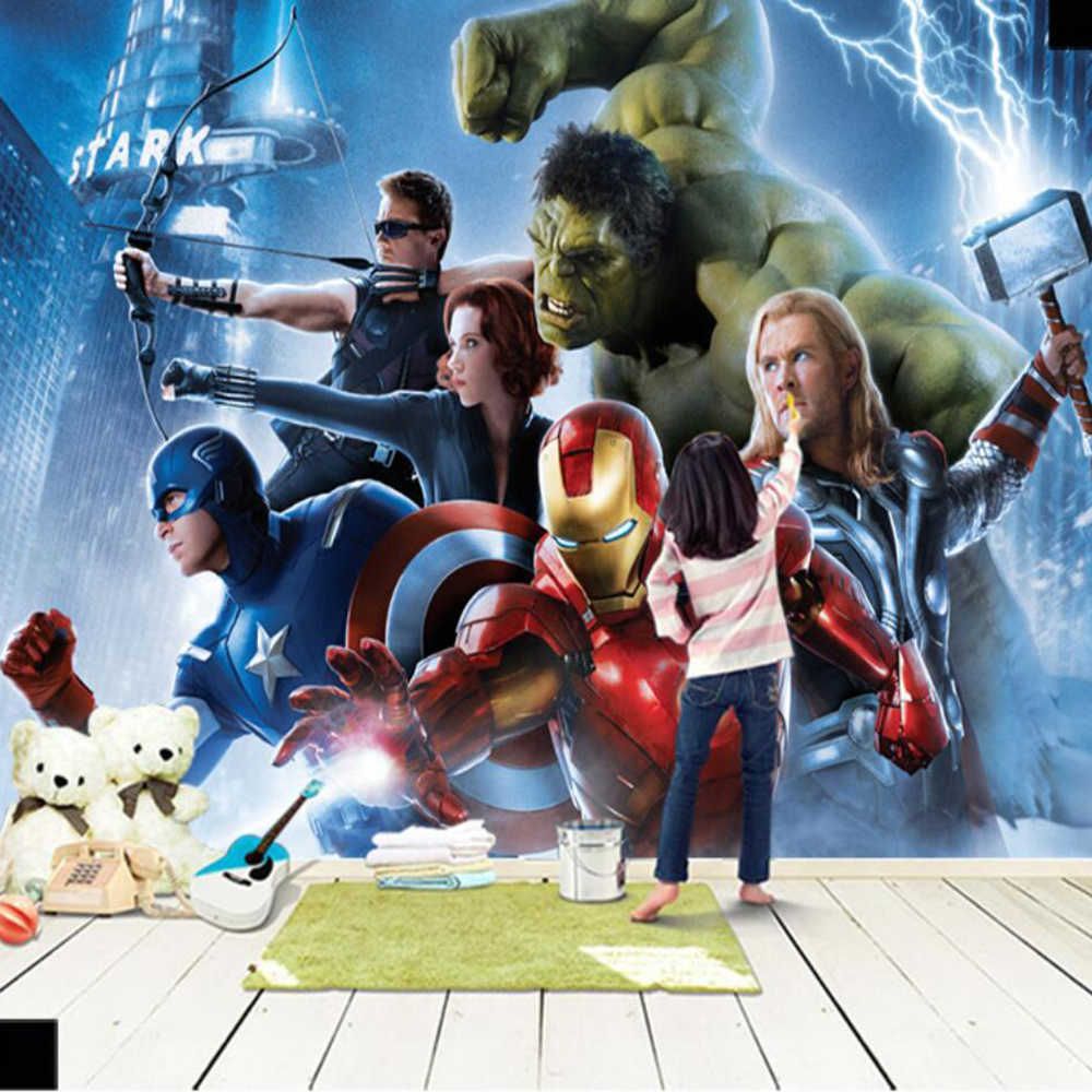 Avengers murale cartone animato, 1000x1000 HD, PC Desktop