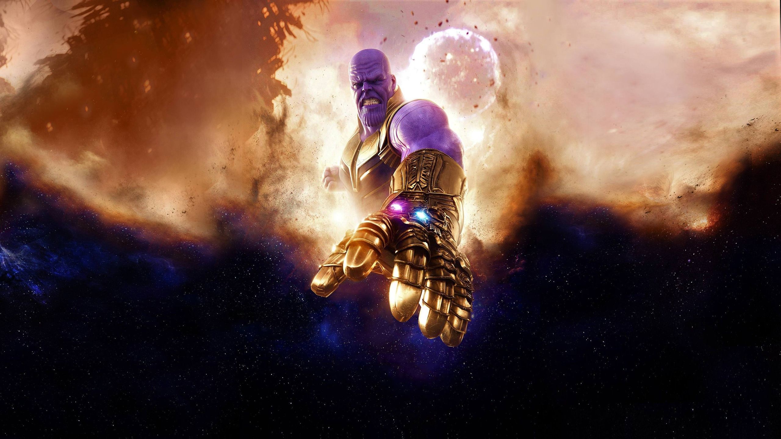 Thanos guanto infinito, 2560x1440 2K QHD, PC