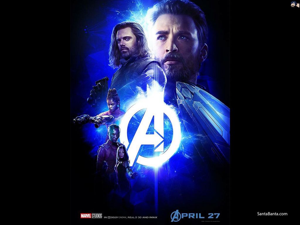 Poster Avengers Infinity War, 1024x768 HD, Desktop