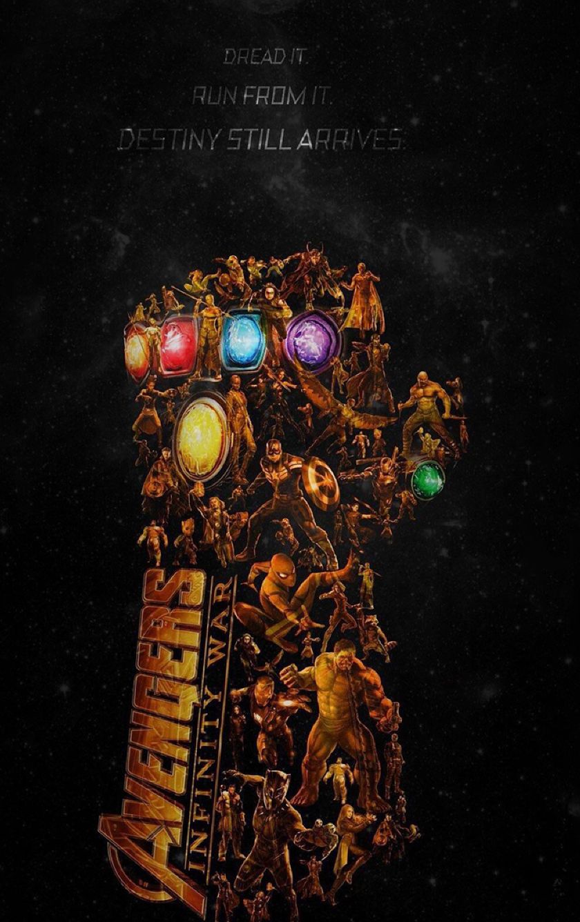Guanto Infinito Avengers, 840x1336 Verticale, Xiaomi