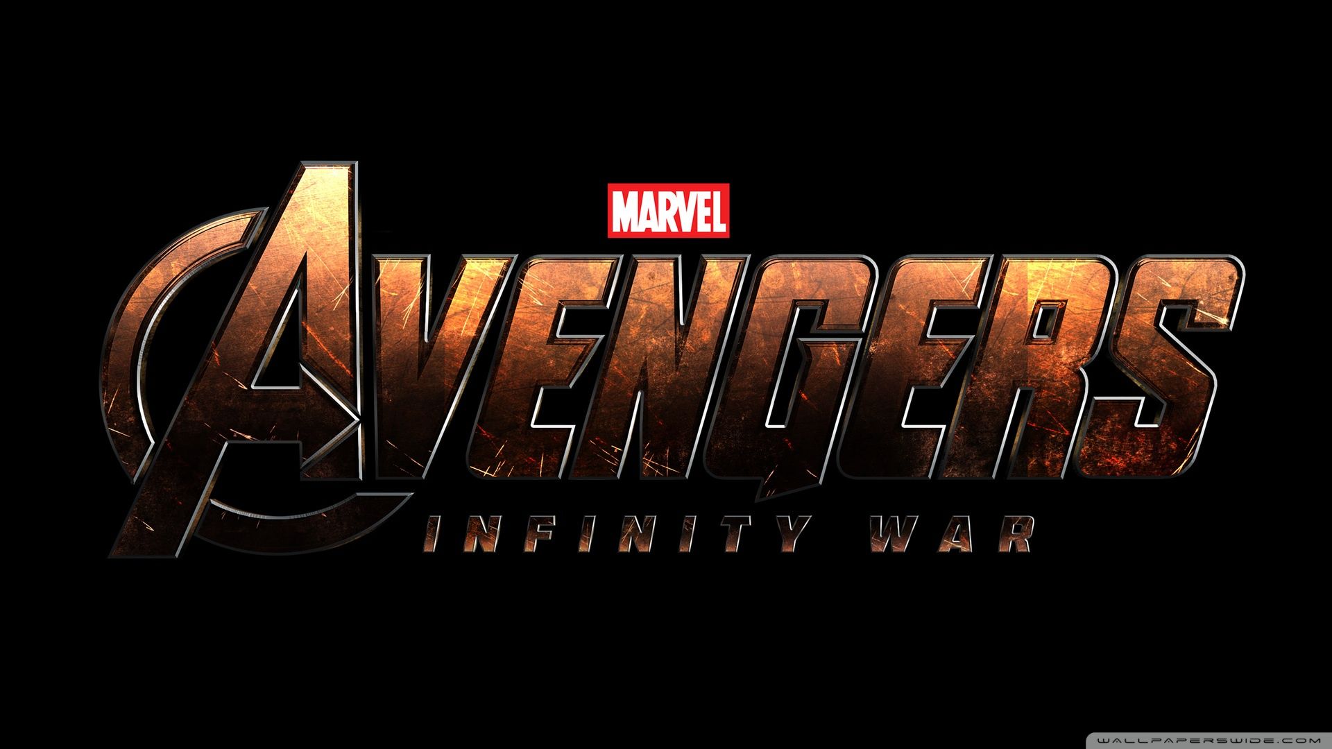 Logo Avengers Infinity War, 1920x1080 1080p, PC