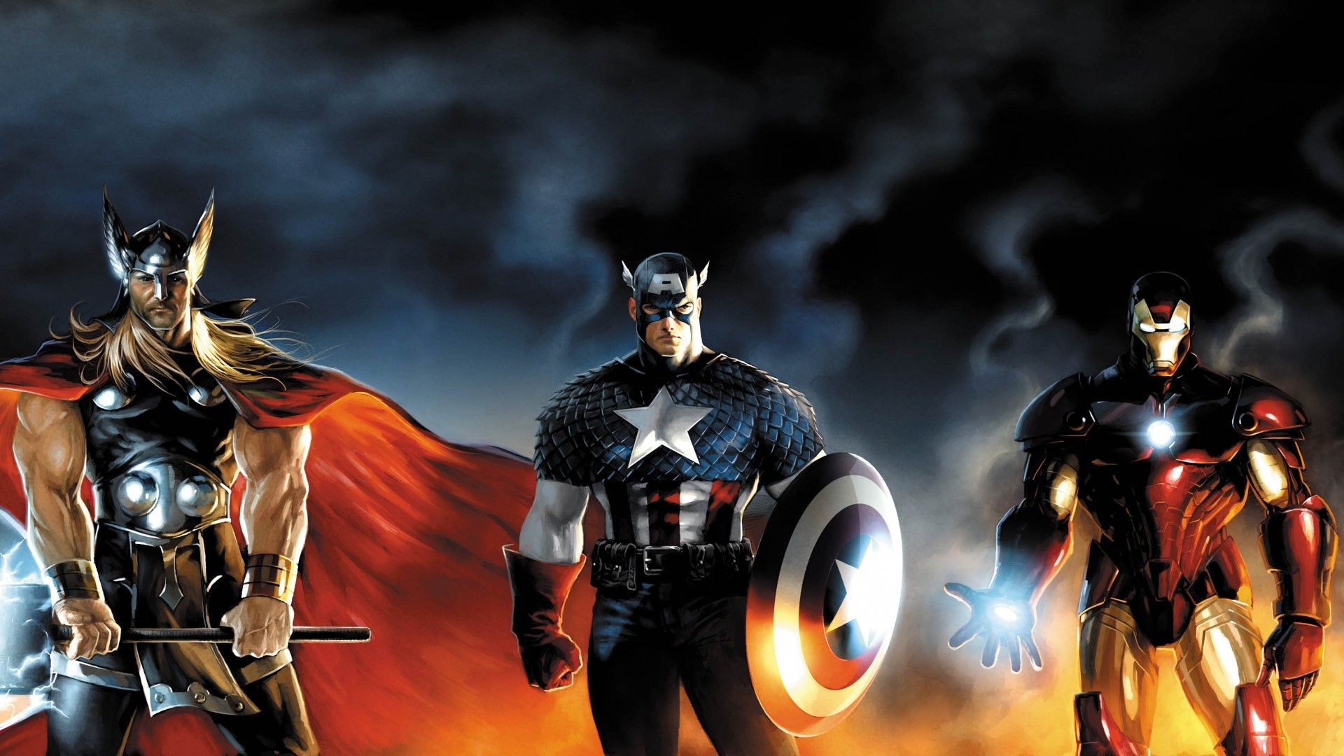Avengers Infinity War poster, 1360x768 720p, Monitor Gaming