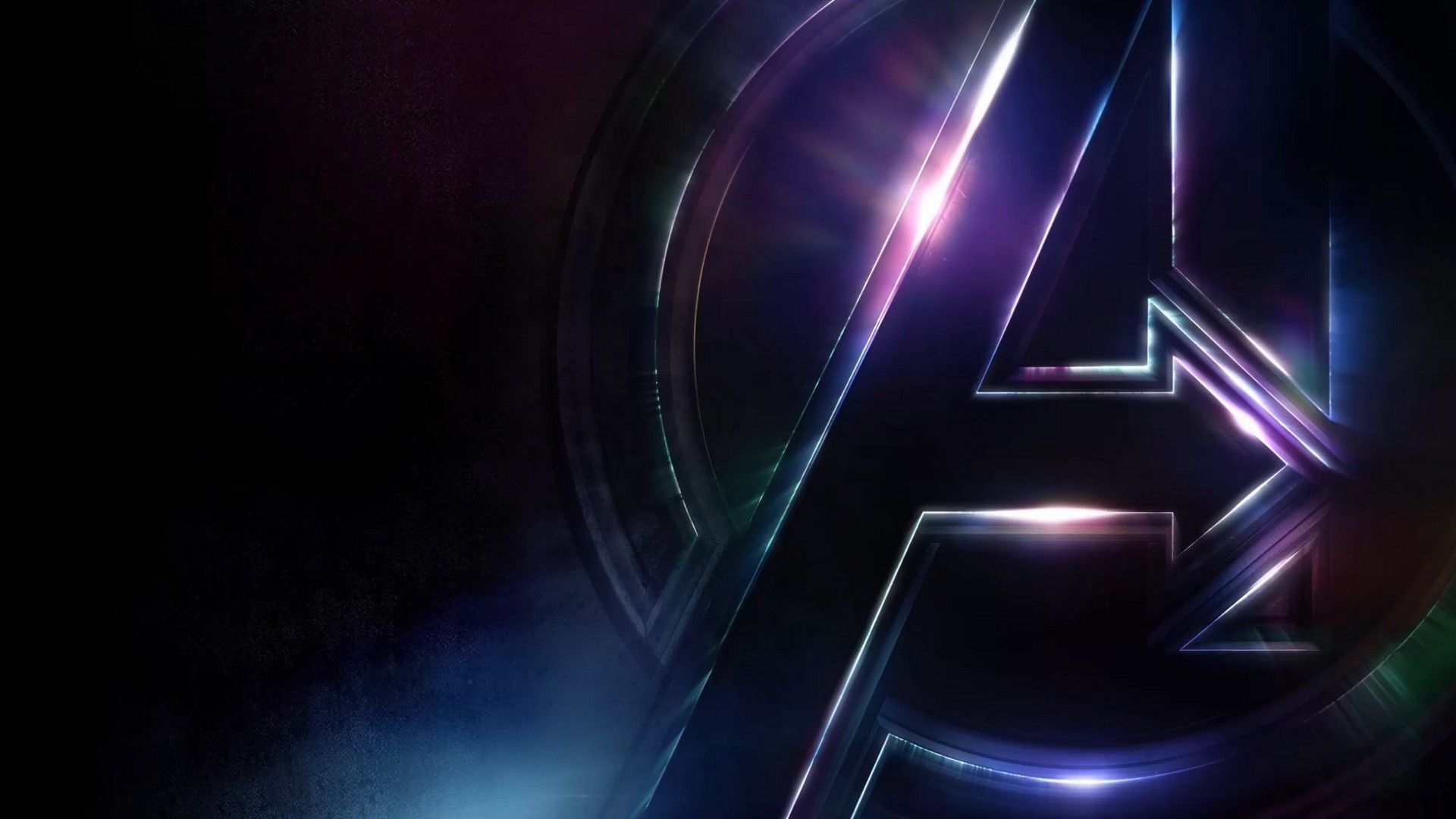 Logo Avengers viola scuro, 1920x1080 Full HD 1080p, Desktop