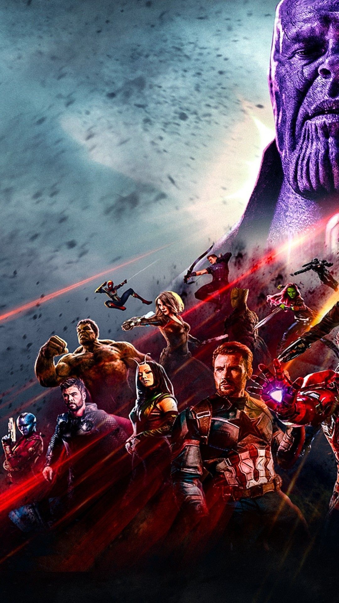 Avengers Infinity War personaggi, 1080x1920 Verticale, Telefono