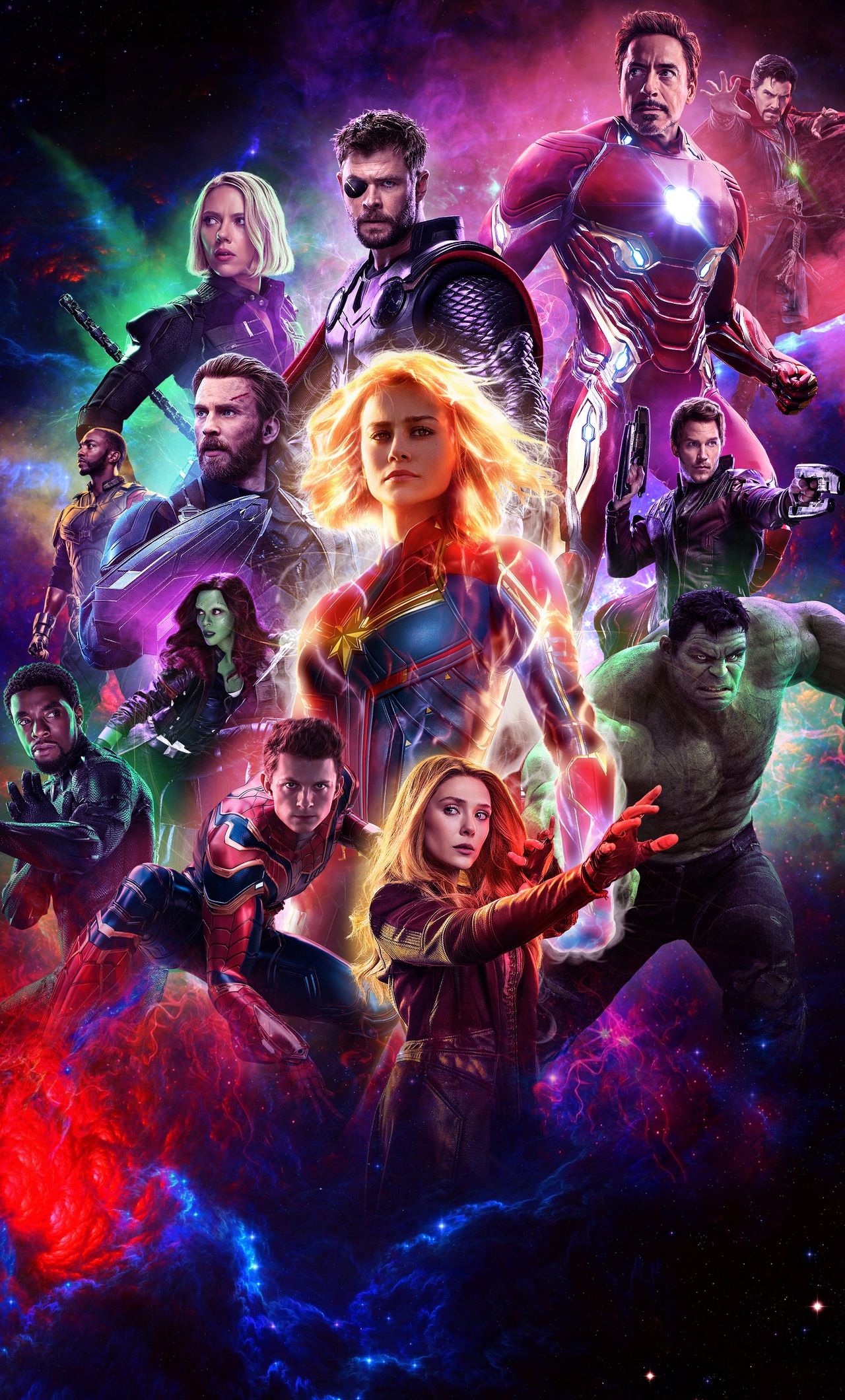 Personaggi Avengers Marvel, MCU, 1280x2120 Full HD Verticale, iPhone Plus
