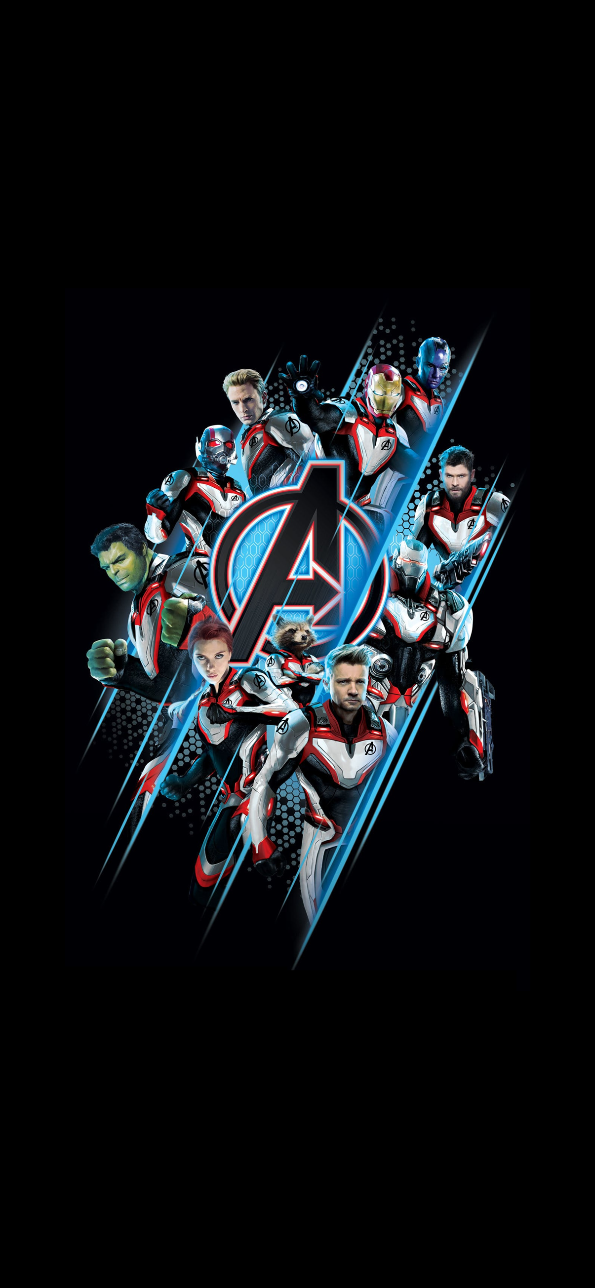 Avengers Endgame logo personaggi, 1205x2609 Full HD Verticale, Realme