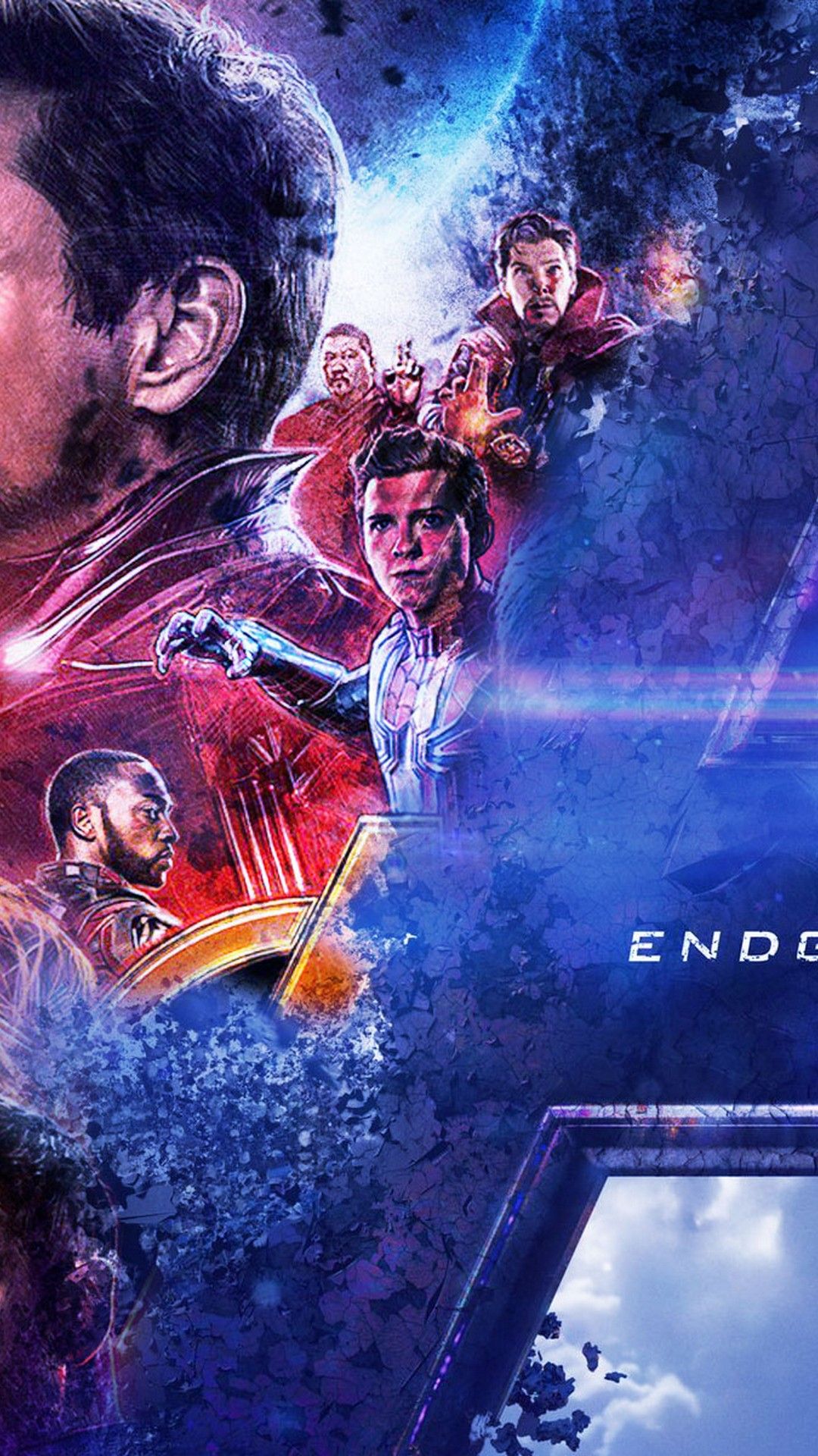 Avengers Endgame poster personaggi, 1080x1920 Full HD Verticale, iPhone