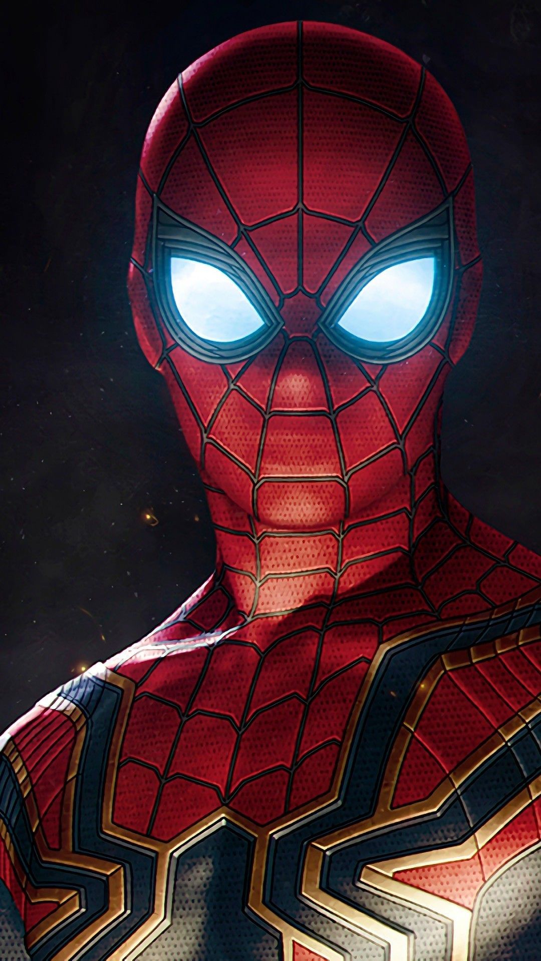 Spider-Man maschera occhi blu, Uomo Ragno, 1080x1920 Full HD Verticale, iPhone