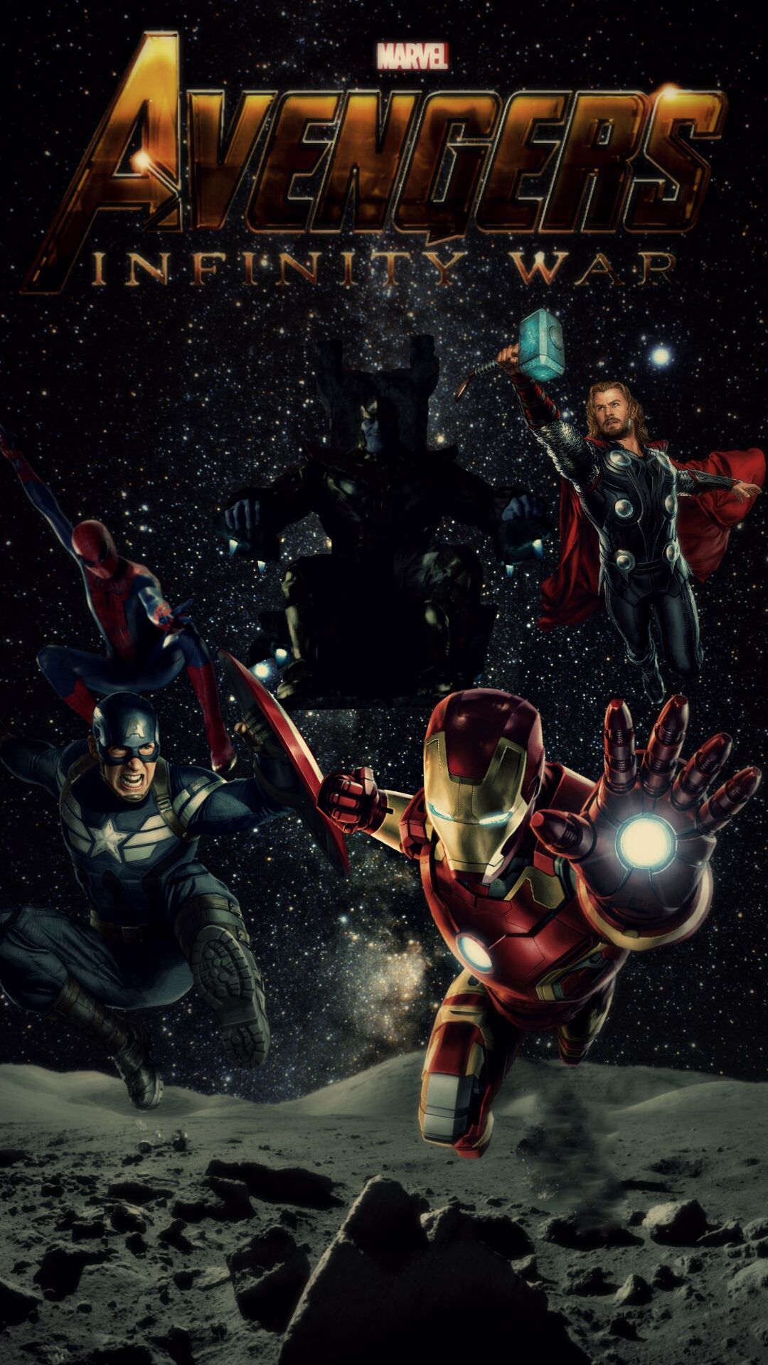 Avengers Infinity War personaggi, 1080x1920 Verticale, Mobile