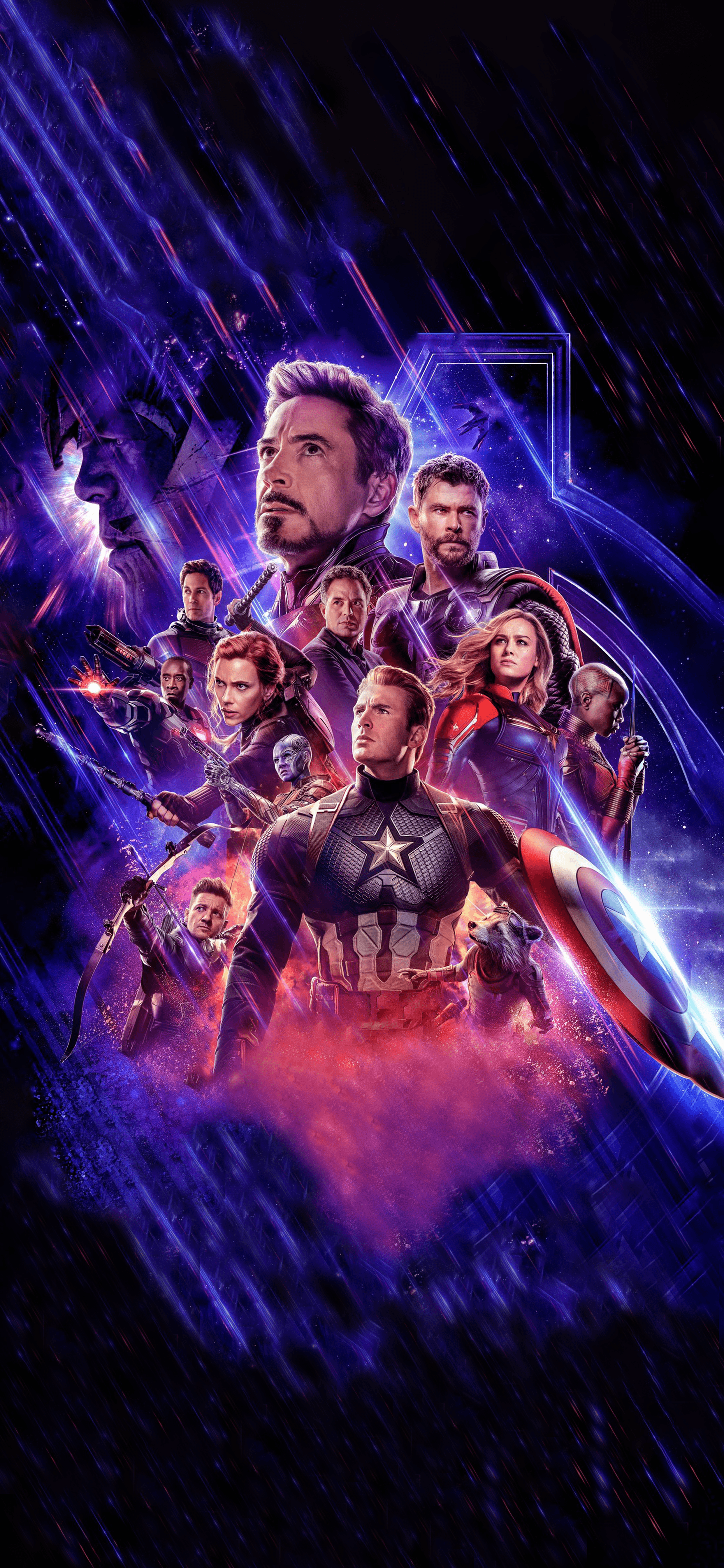 Avengers Endgame poster personaggi, supereroi, 2484x5376 Full HD Verticale, Smartphone