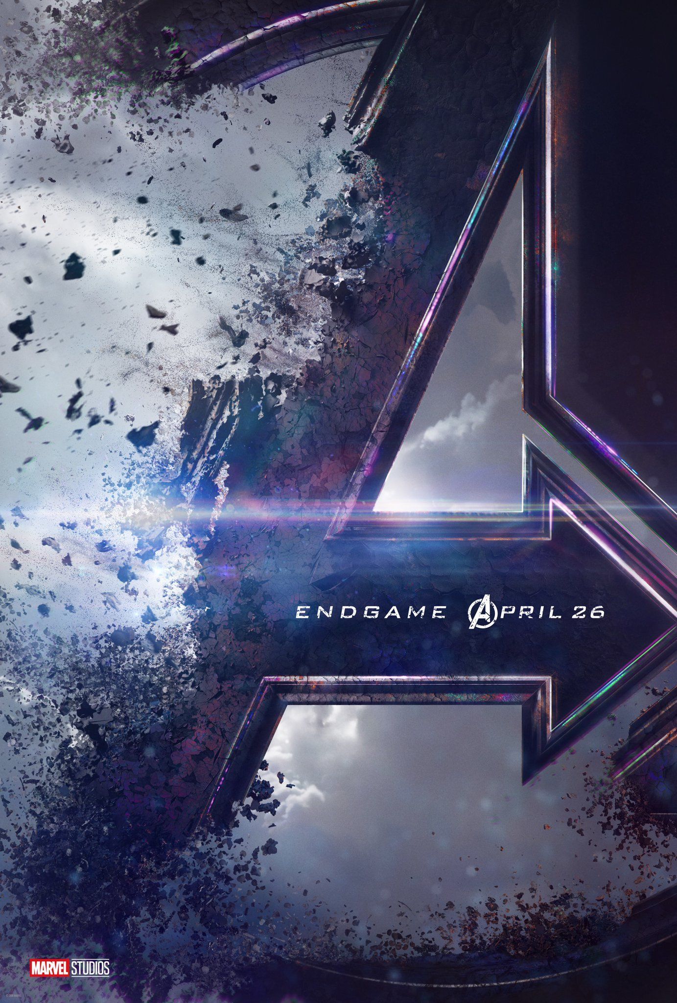 Avengers Endgame logo poster, 1383x2048 Full HD Verticale, Smartphone