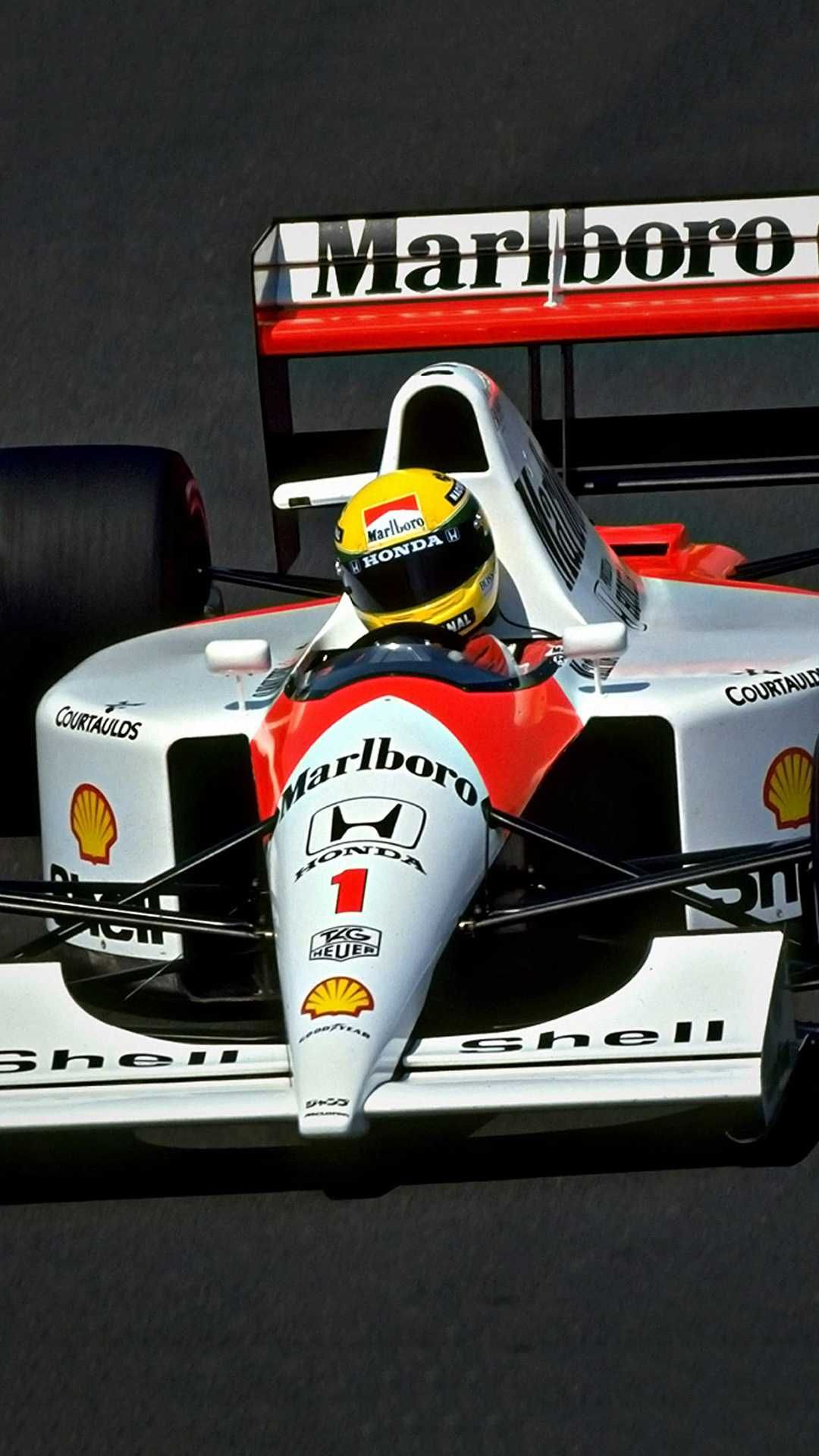 Ayrton Senna McLaren F1, 1080x1920 Verticale, Telefono